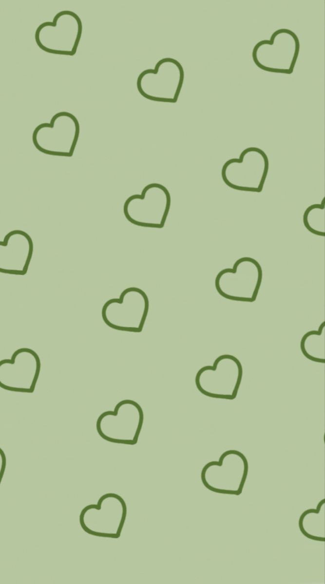 sage green hearts wallpaper. iPhone wallpaper green, Sage green wallpaper, Green wallpaper