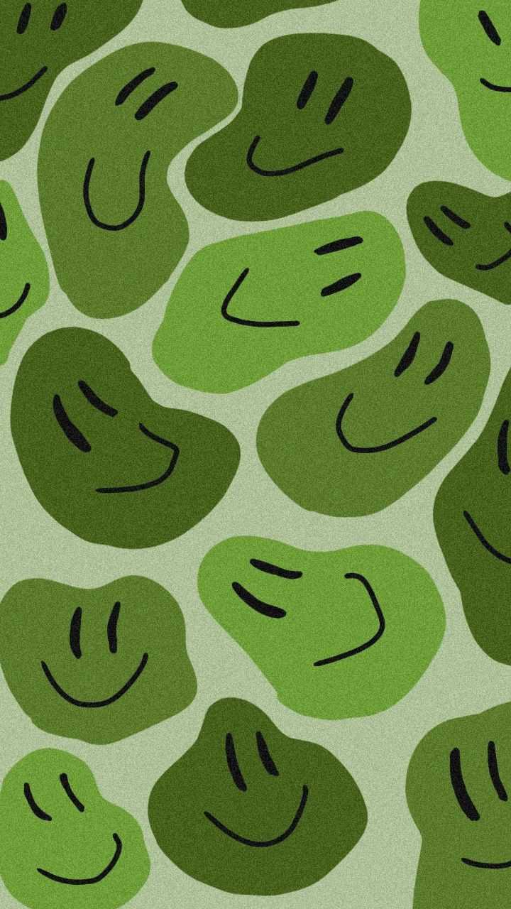 Download Cute Sage Green Colors Curvy Lines Wallpaper  Wallpaperscom