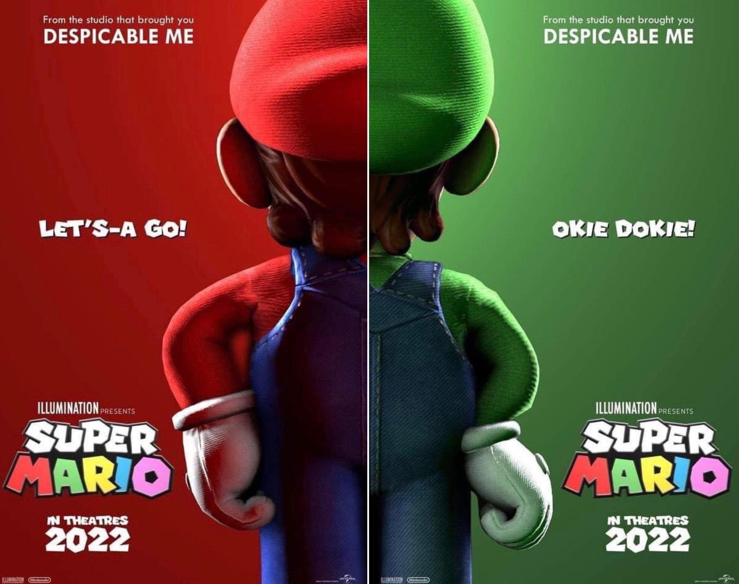Super Mario movie poster