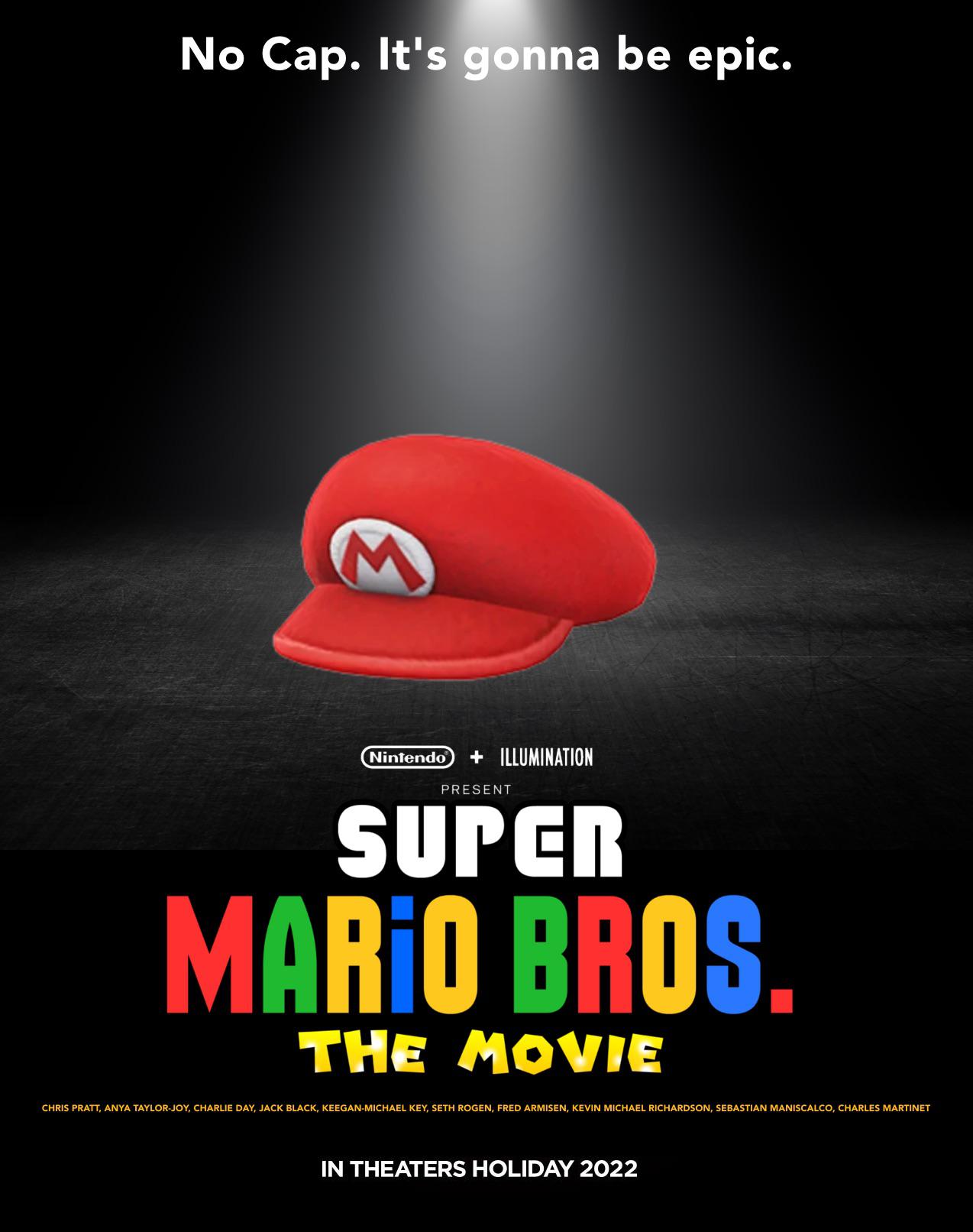 Someone on Twitter made a joke about the Mario Movie poster and I felt compelled to do it justice