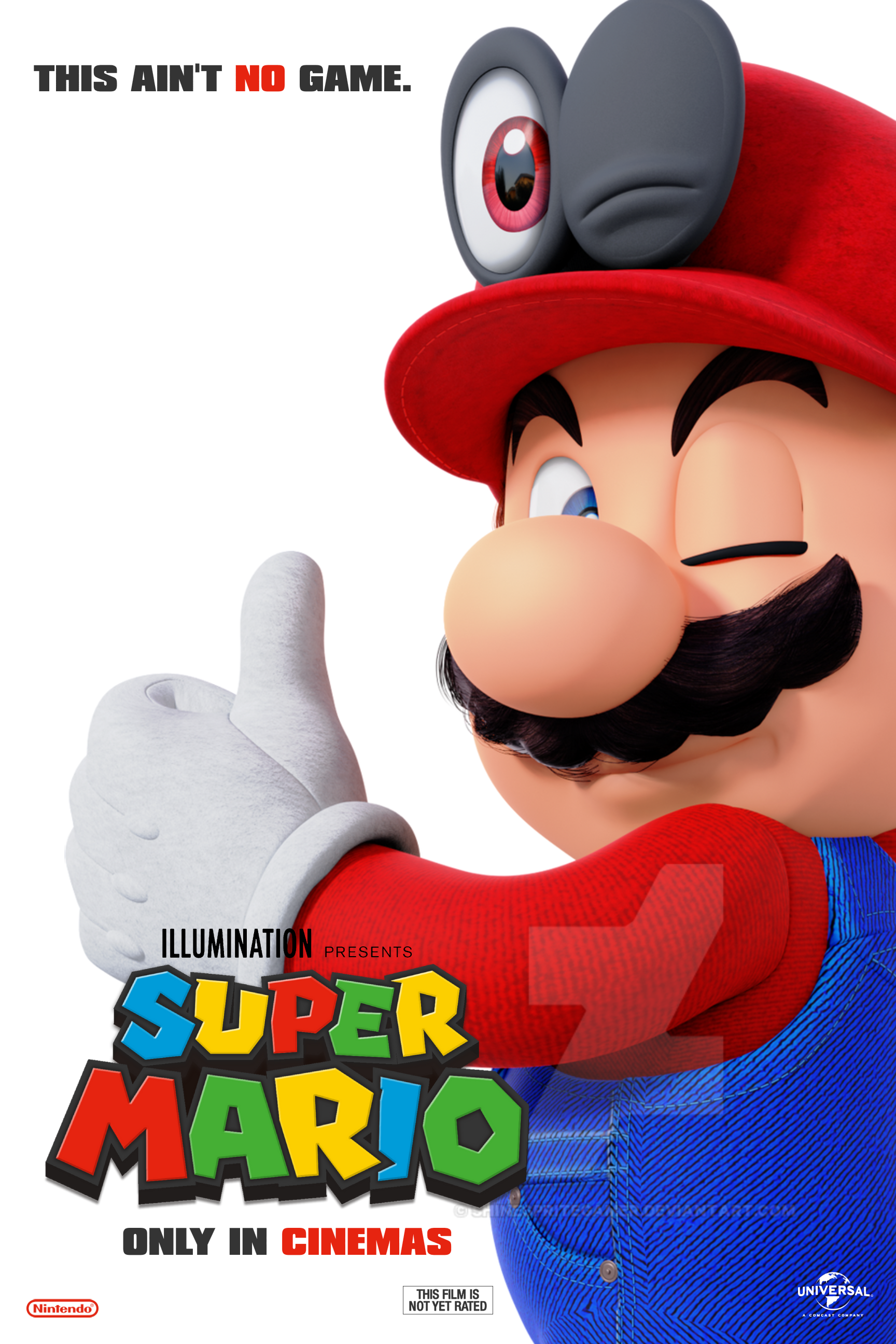 Super Mario Movie Poster Concept