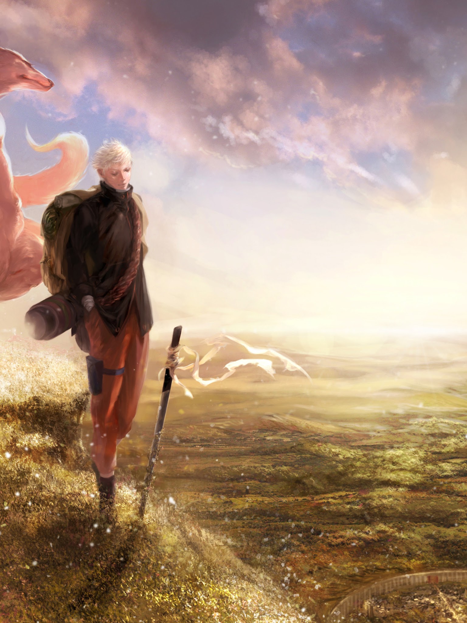 Naruto Uzumaki Kurama 4K Wallpaper