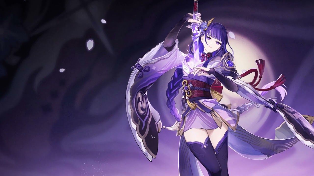 Raiden Shogun Live Wallpaper 60FPS 4k. Genshin Impact. Live wallpaper, Anime, Anime dancer