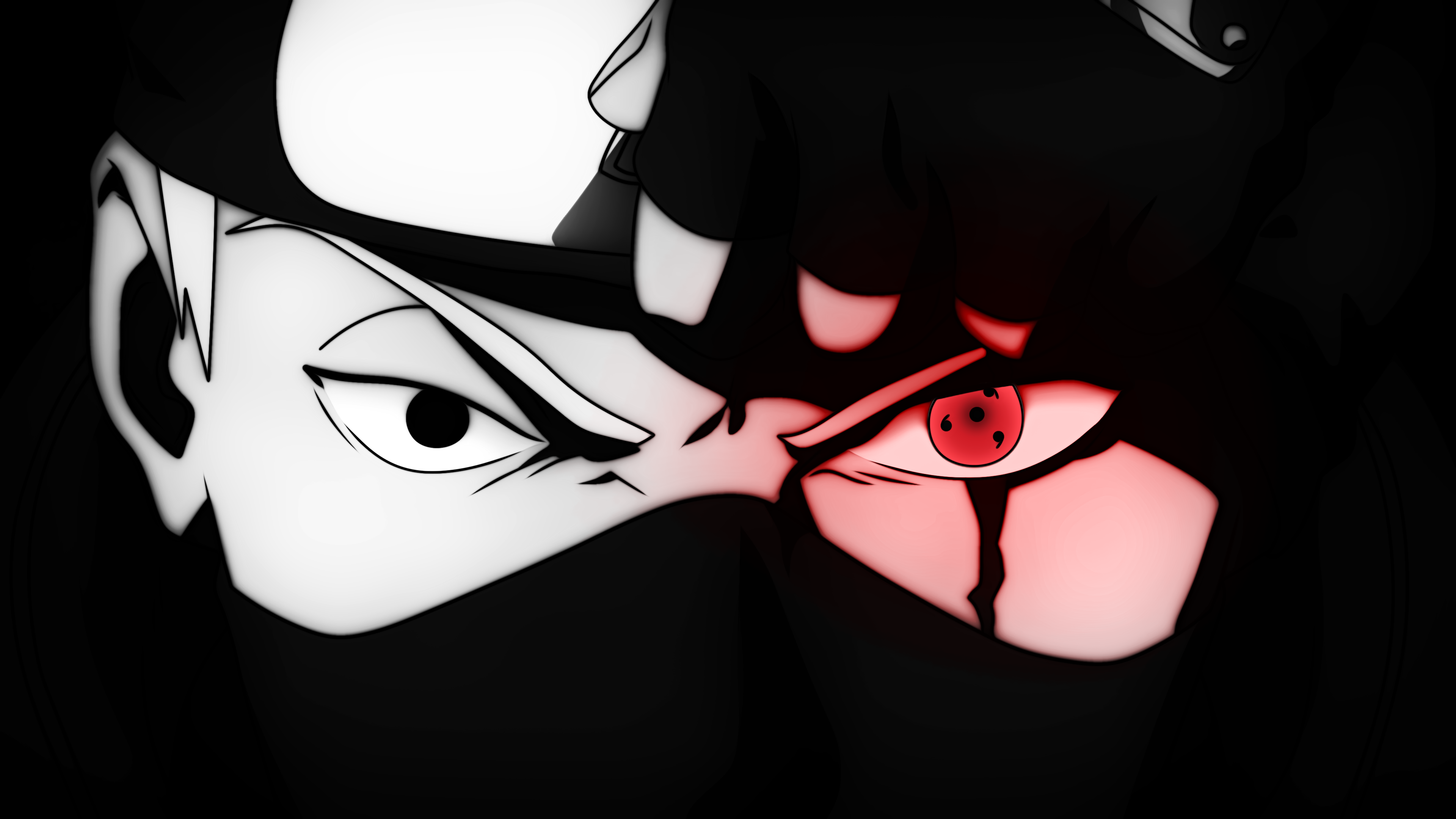 4K Sharingan (Naruto) Wallpaper and Background Image