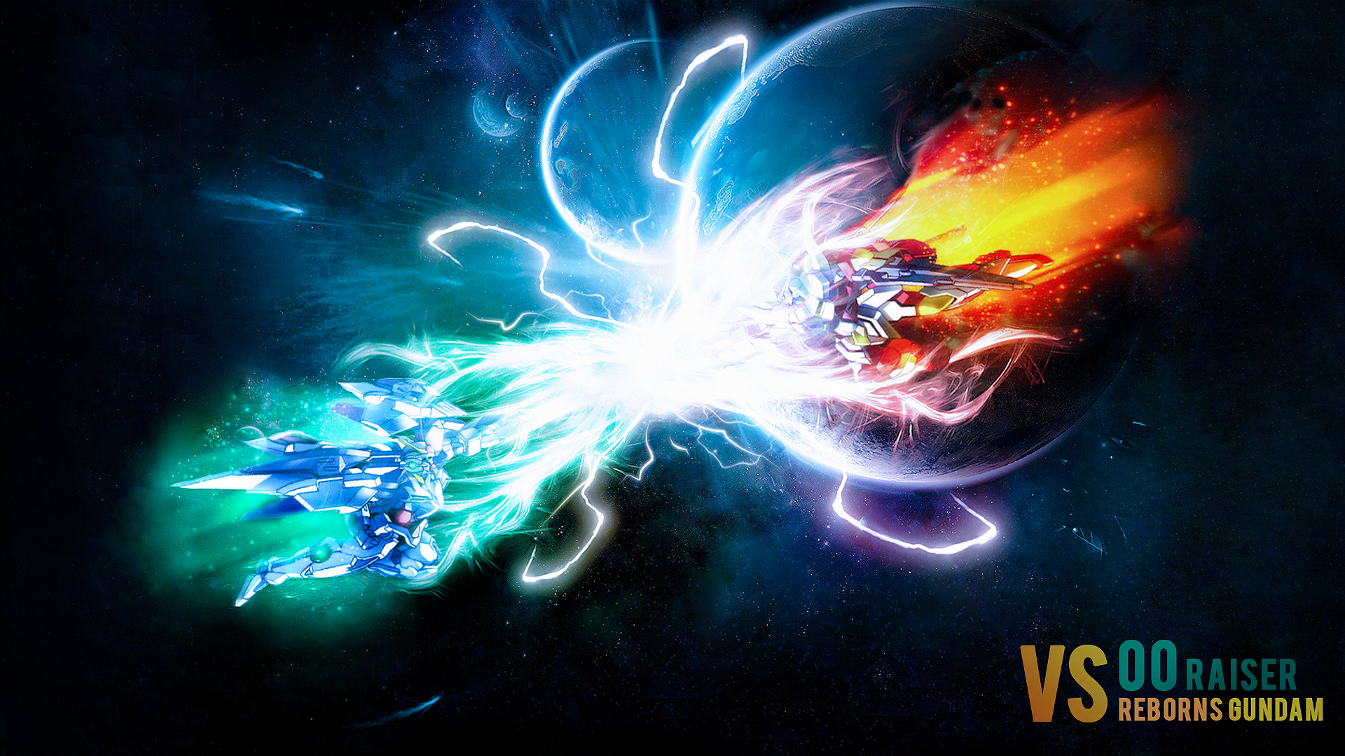 Mobile Suit Gundam 00 Wallpaper: Gundam 00 Wallpaper v2