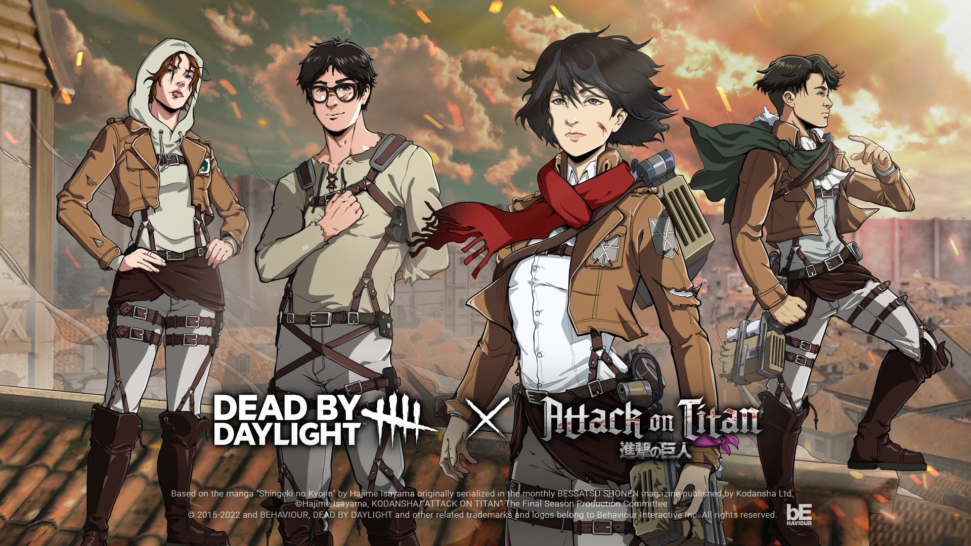 Dead by Daylight's Attack On Titan Crossover Is Here
