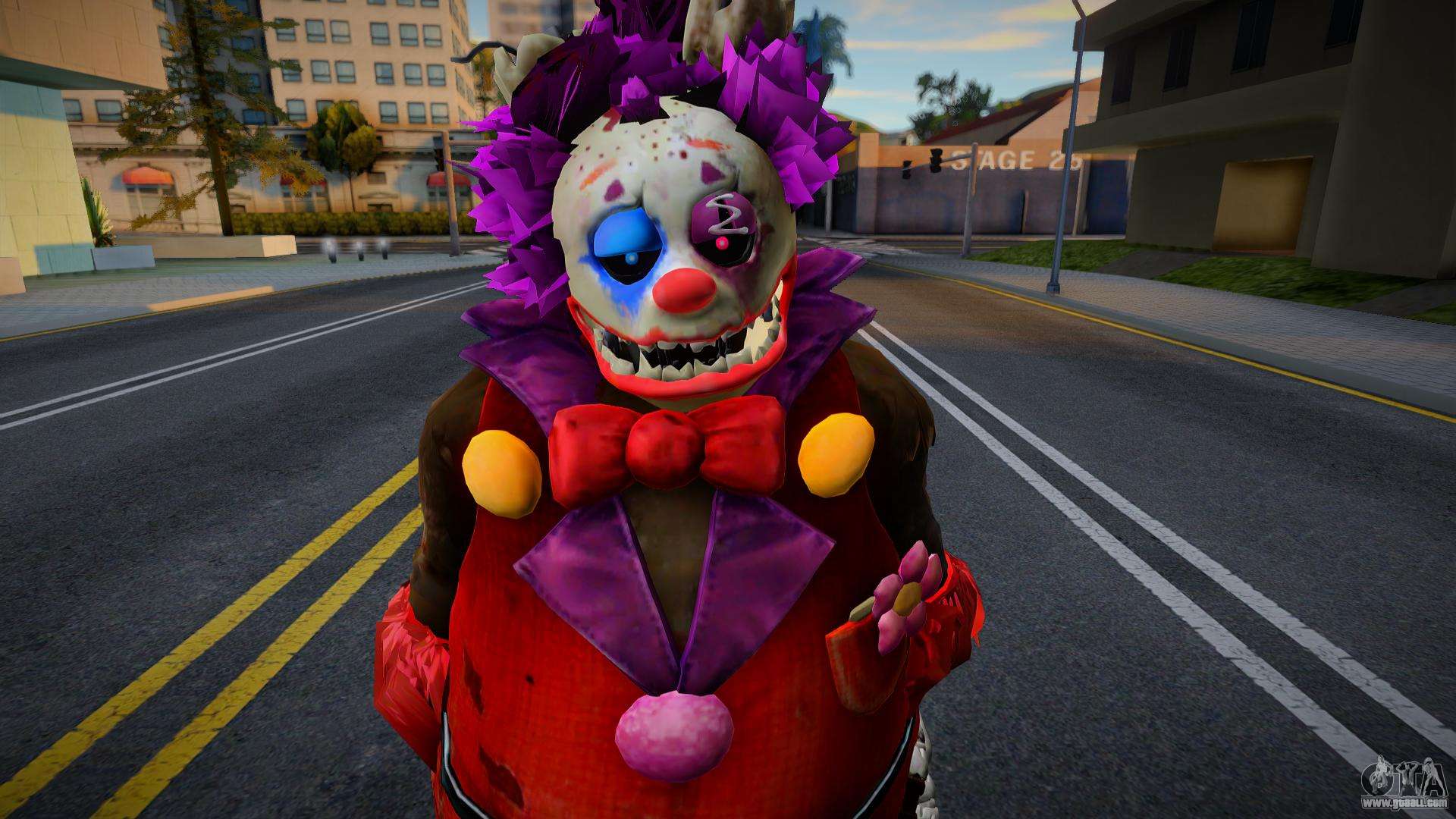 Clown Springtrap for GTA San Andreas