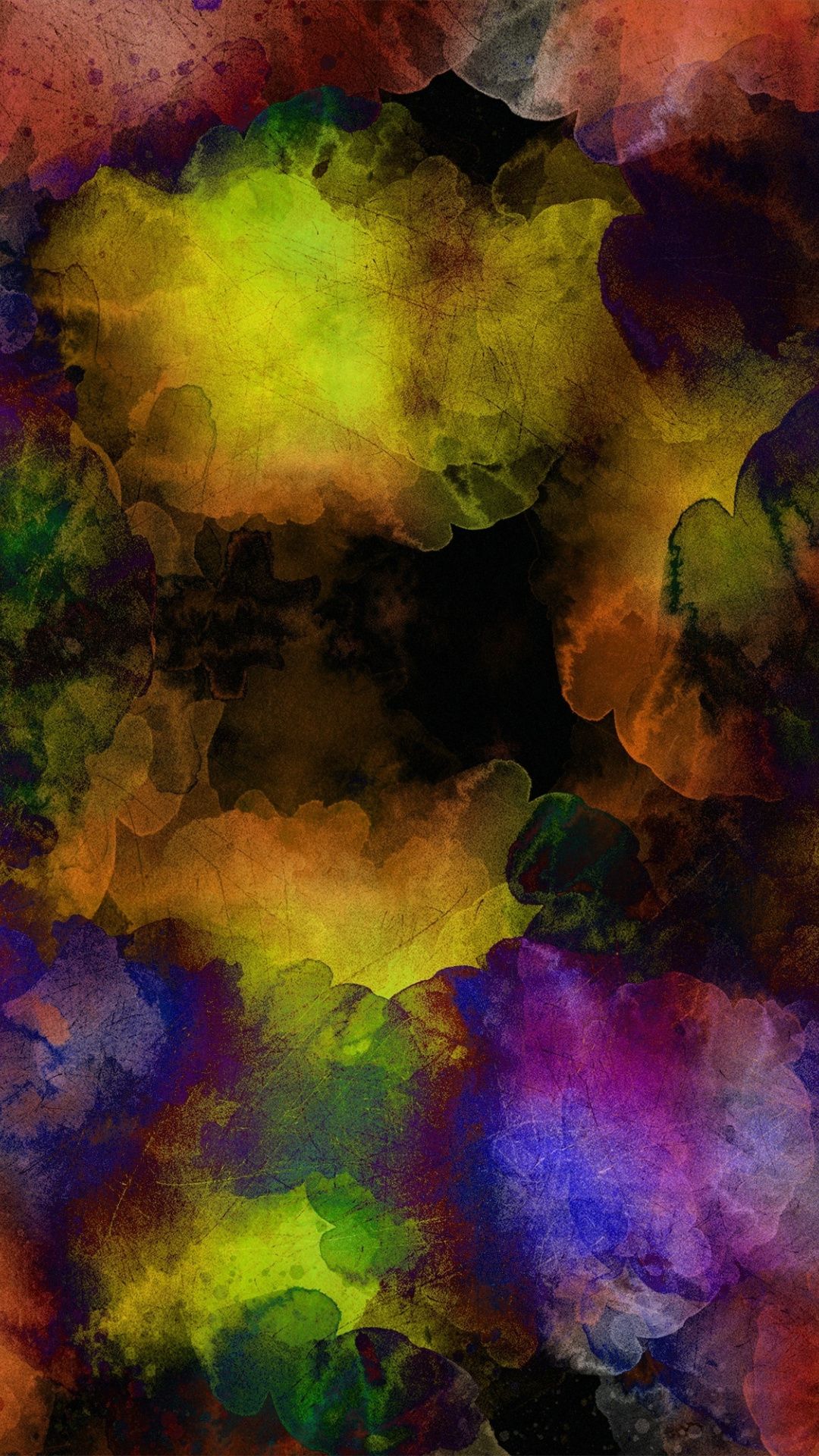 Texture, spots, dark, digital art, 1080x1920 wallpaper. Phone wallpaper image, Amazing HD wallpaper, Autumn leaves art