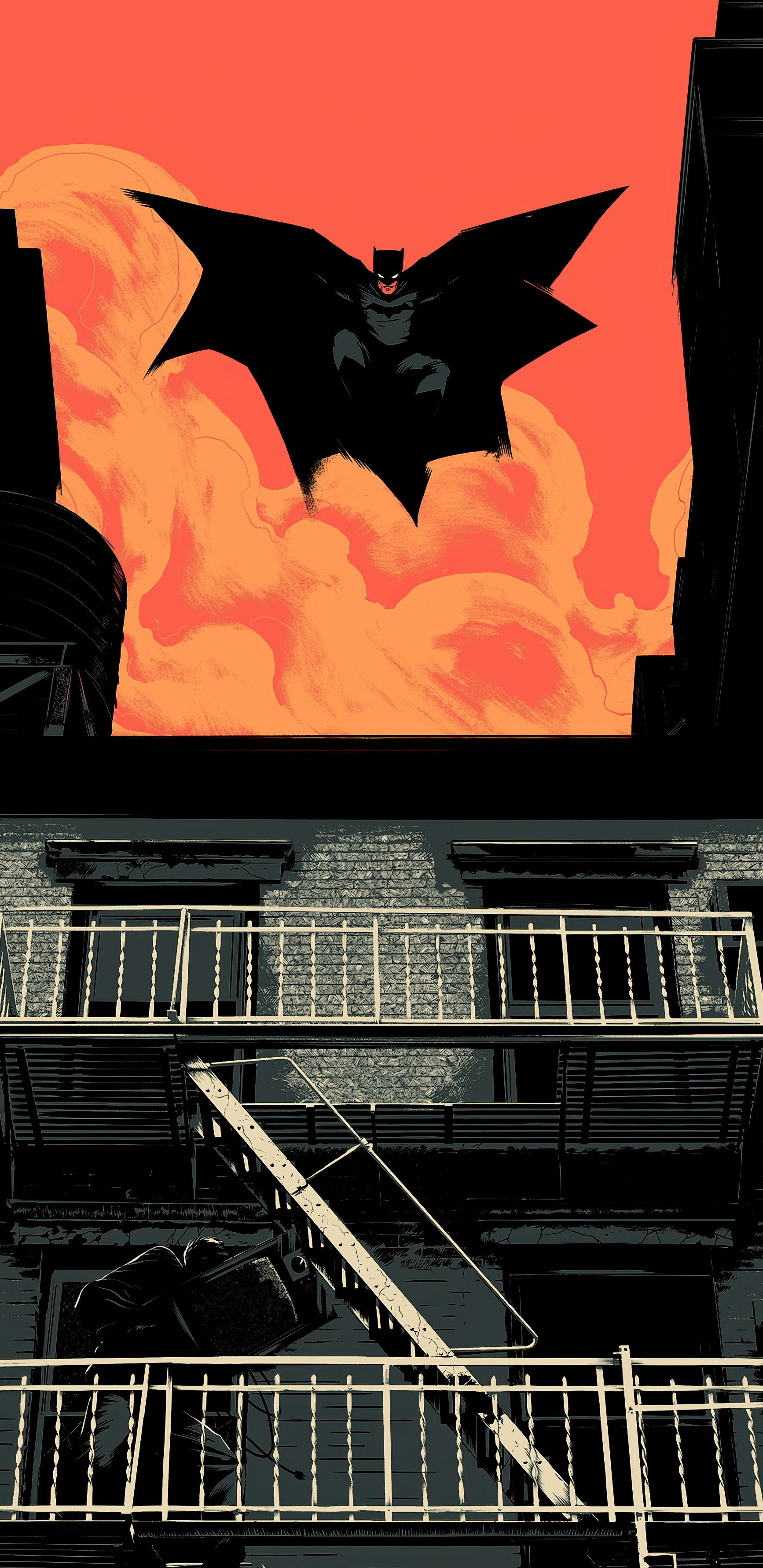black, vertical, Batman and Robin Gallery HD Wallpaper