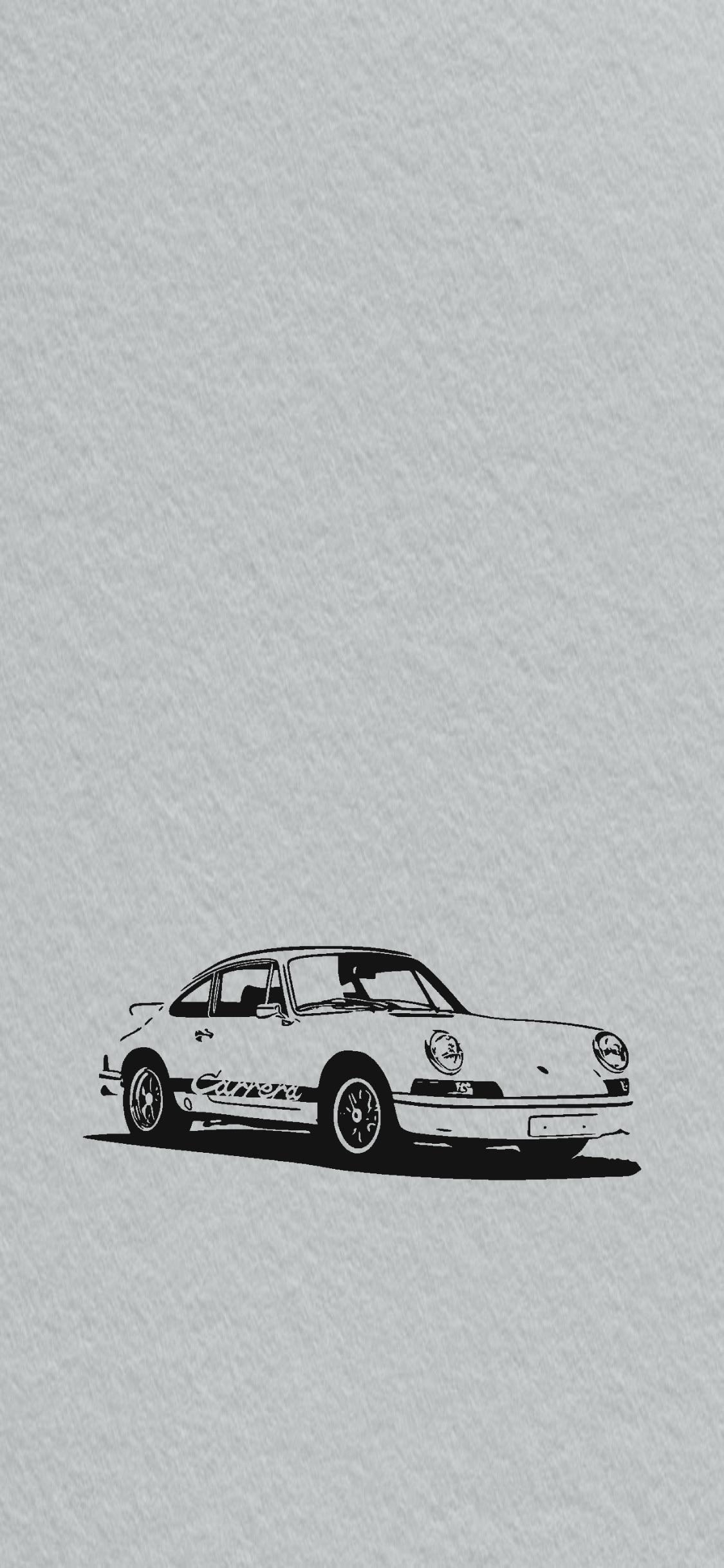 A couple of Porsche + Carrera RS iPhone (mobile) wallpaper for yah