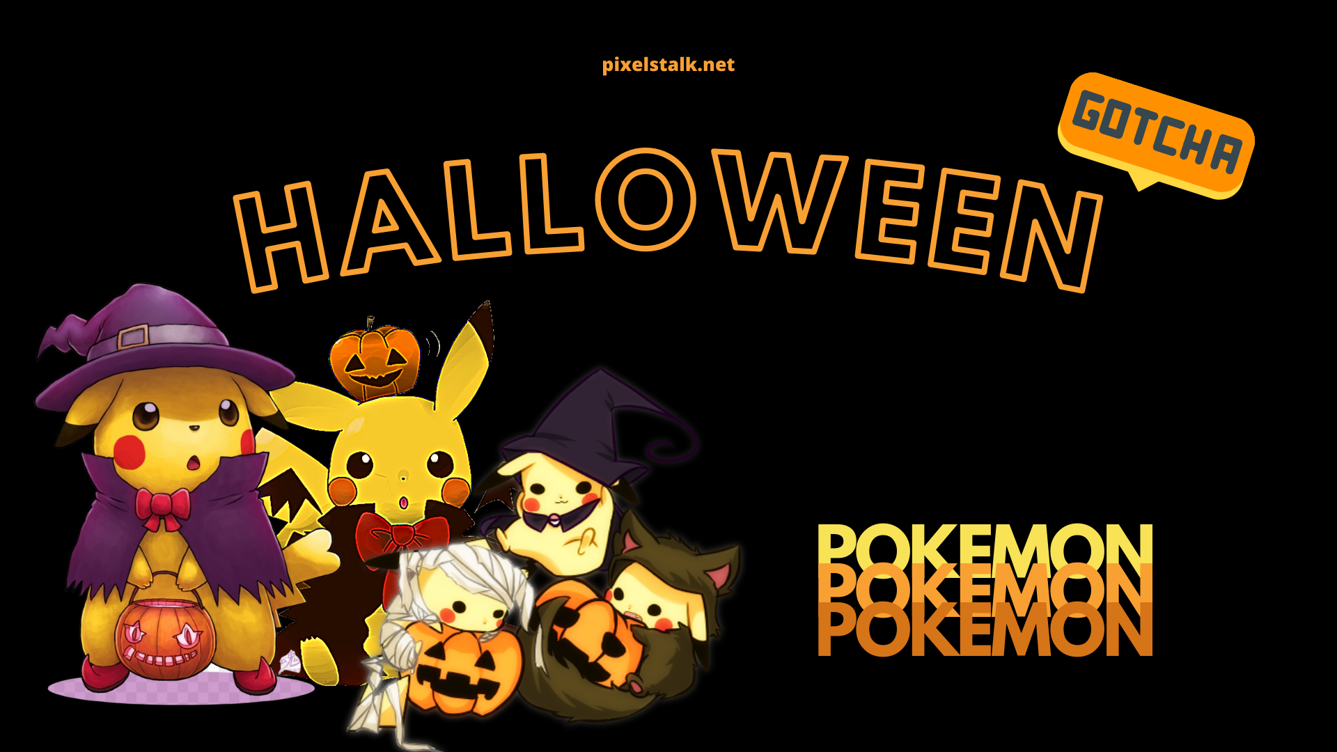 Pokemon Halloween Wallpaper for Desktop, PC and Mobile