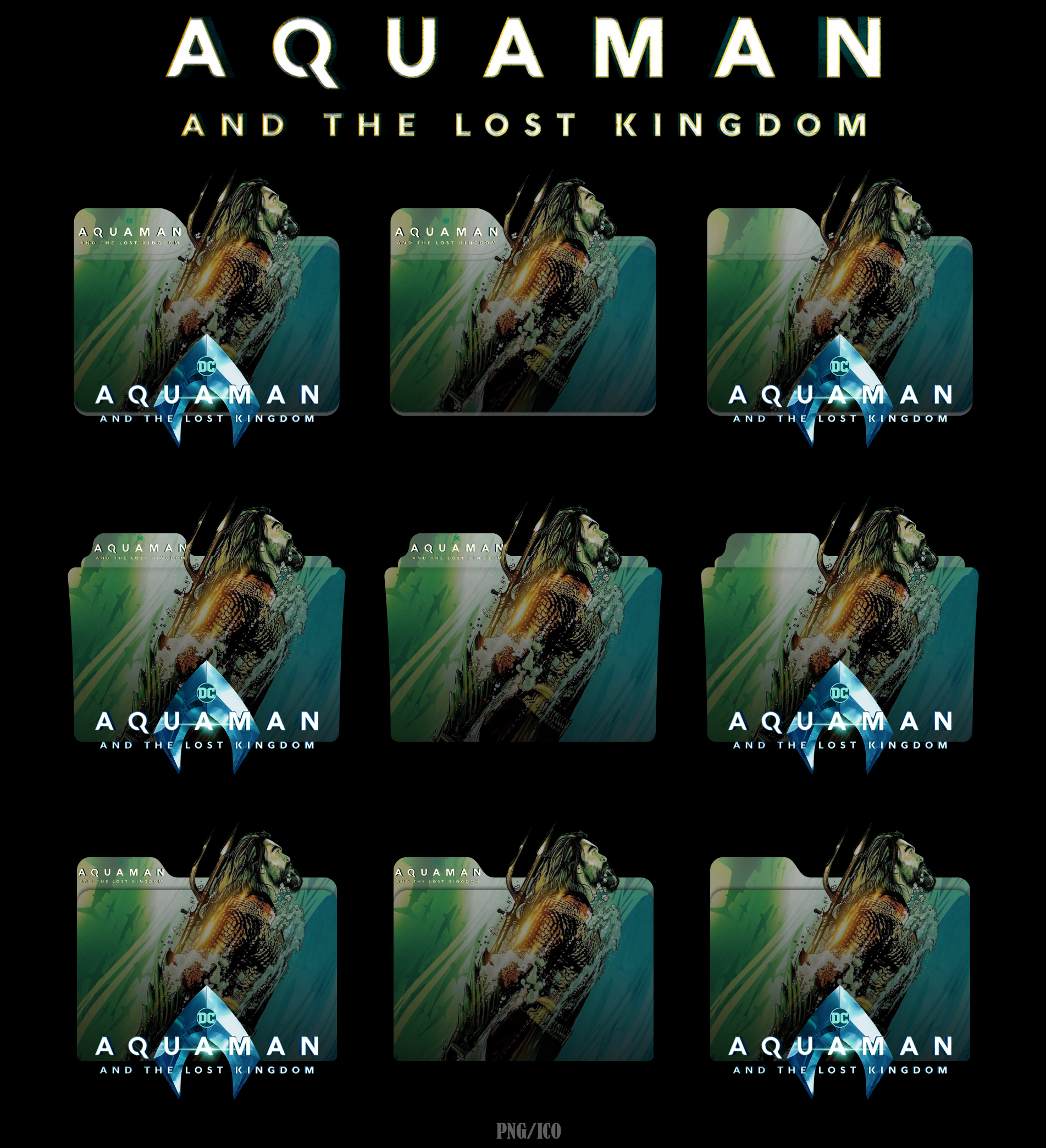 Aquaman and the Lost Kingdom folder icon