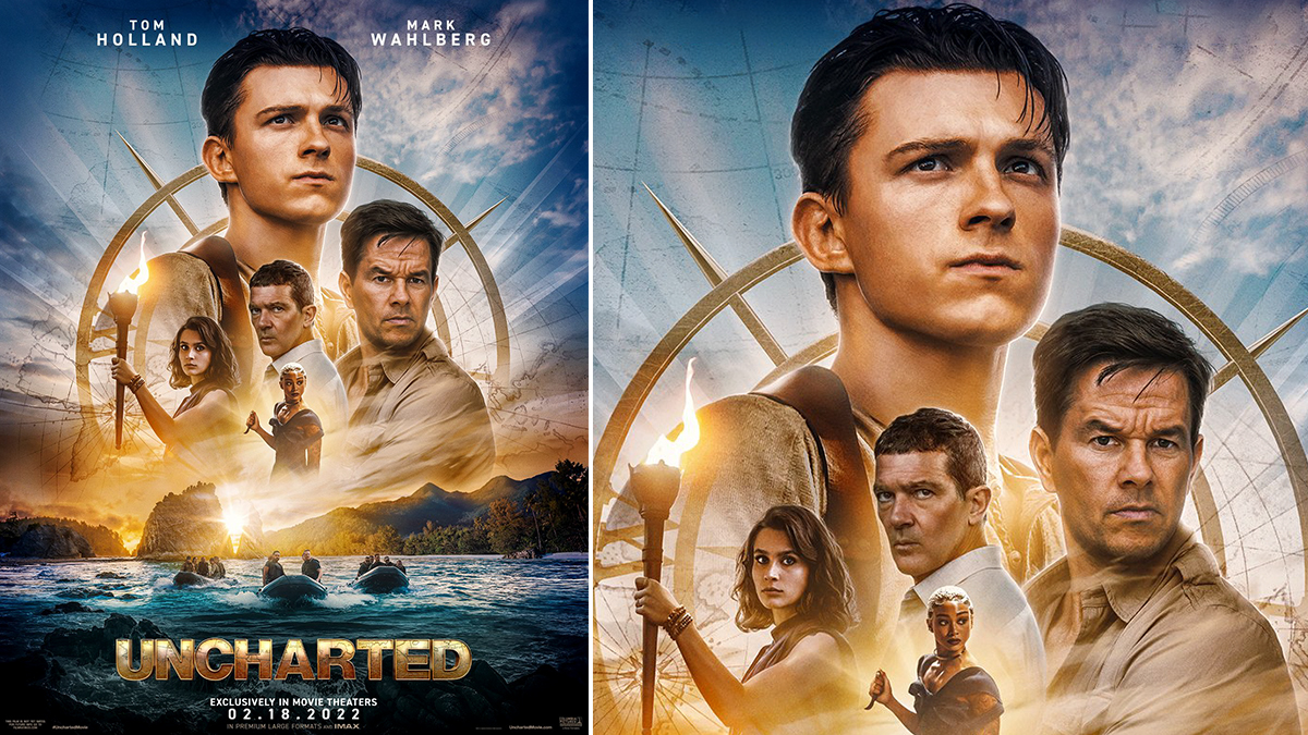 Uncharted: New Poster For Tom Holland and Mark Walhberg's Film Adaptation of the Hit Playstation Video Game Drops! (View Pic)