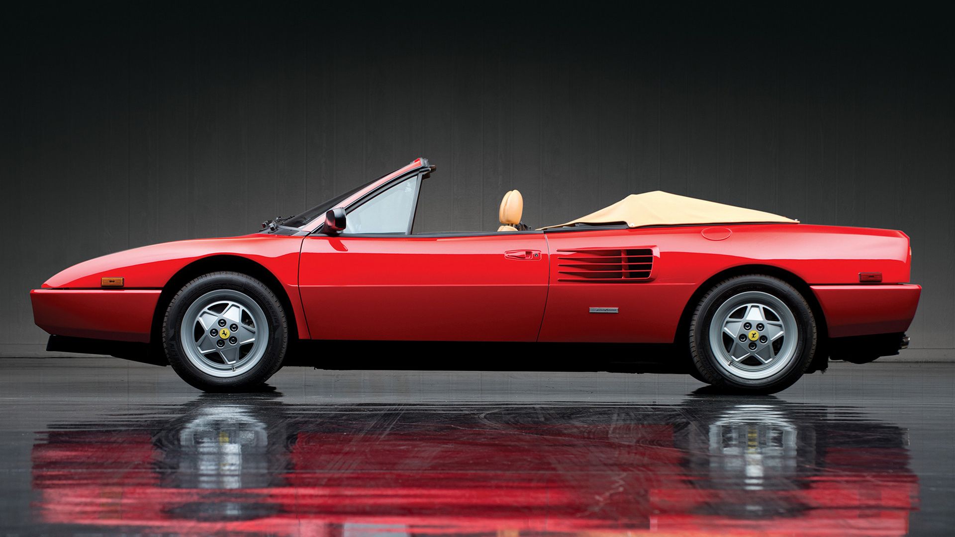 Vehicles Ferrari Mondial T Ferrari Convertible Grand Tourer Sport Car Old Car Red Car Car HD Wallpaper Backgrou. Ferrari convertible, Ferrari mondial, Sports car
