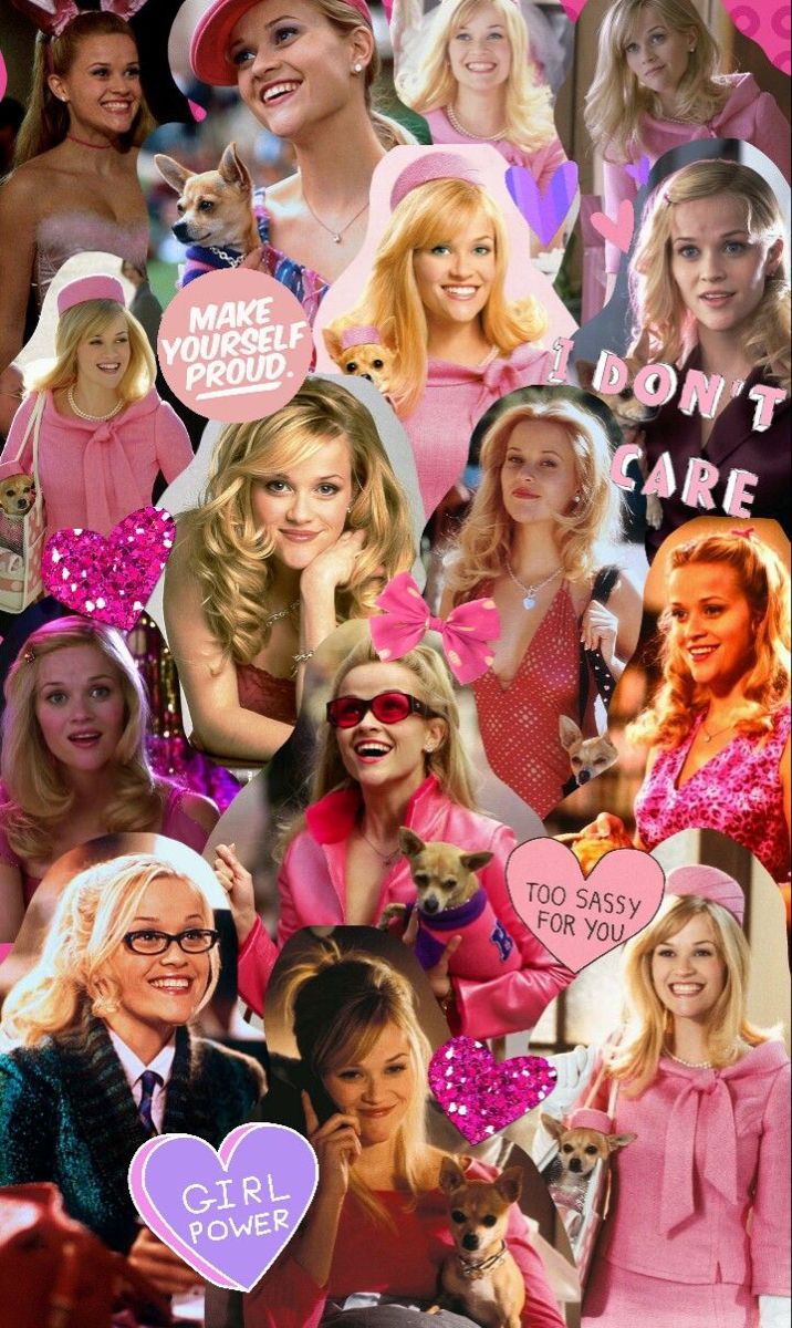 legally blonde aesthetic wallpaper. Blonde aesthetic, Legally blonde, Elle woods