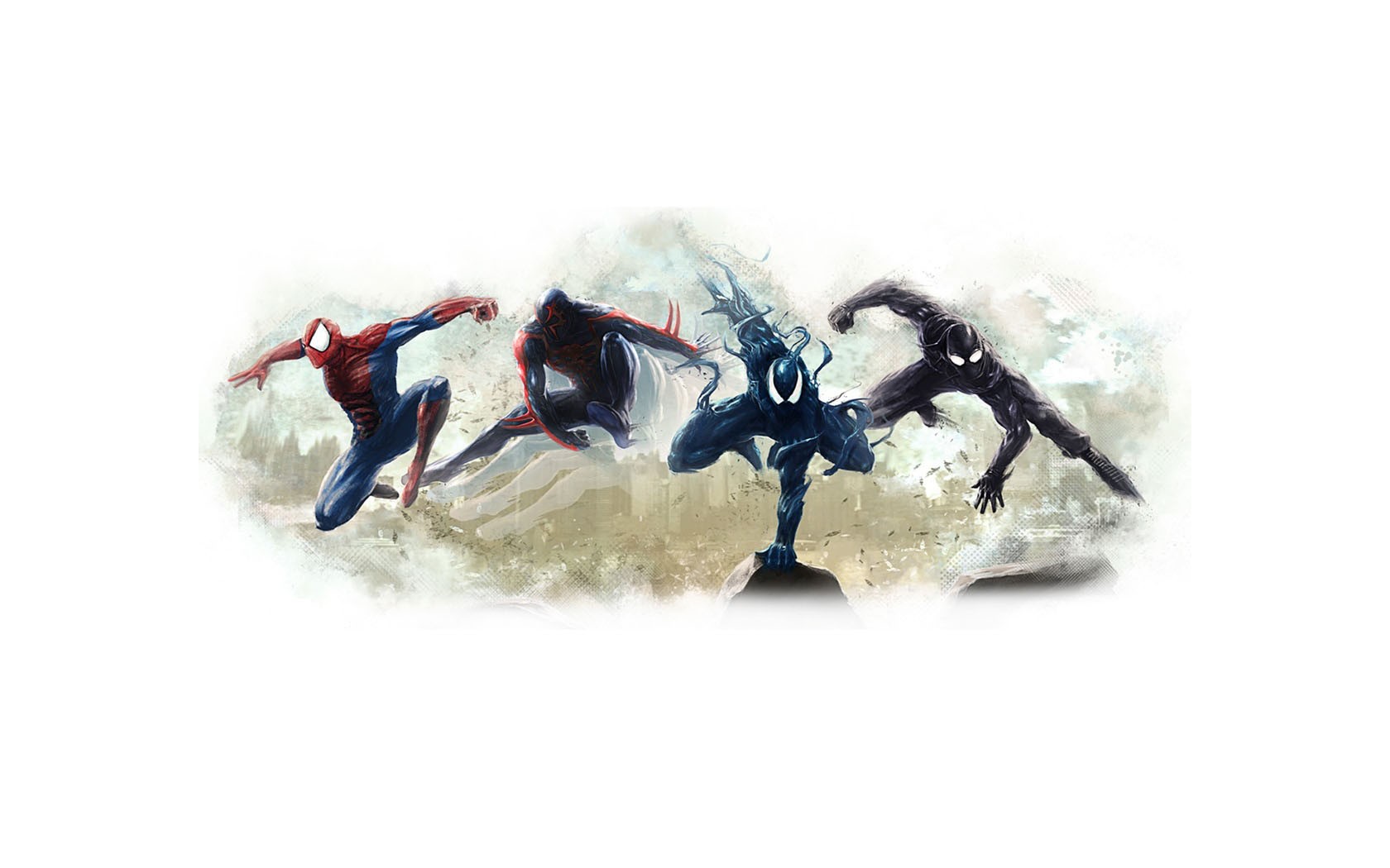spider man, Marvel, Black, Drawing, Spiderman, Spider, Marvel Wallpaper HD / Desktop and Mobile Background
