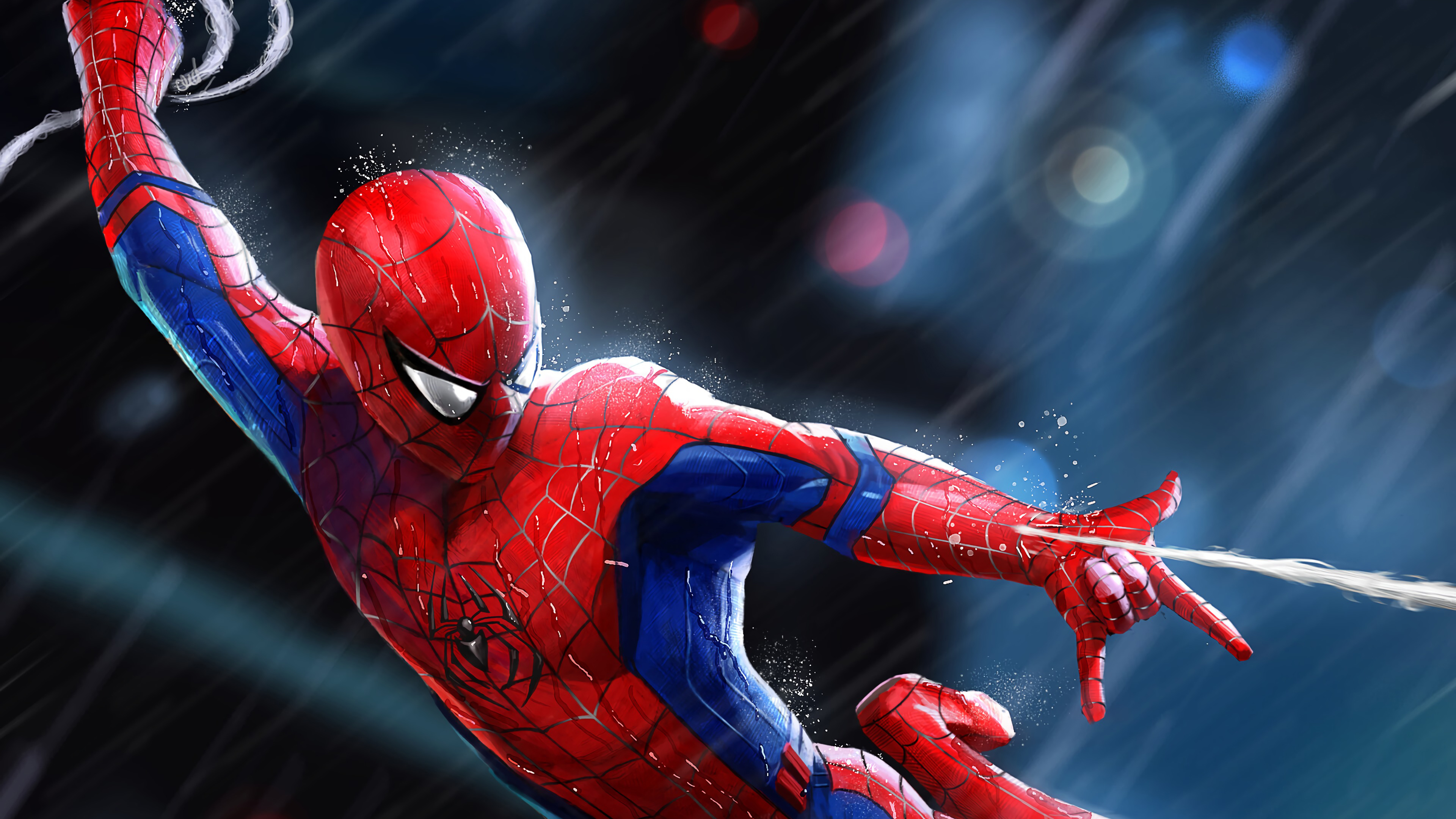 Wallpaper 4k Spiderman Art Wallpaper