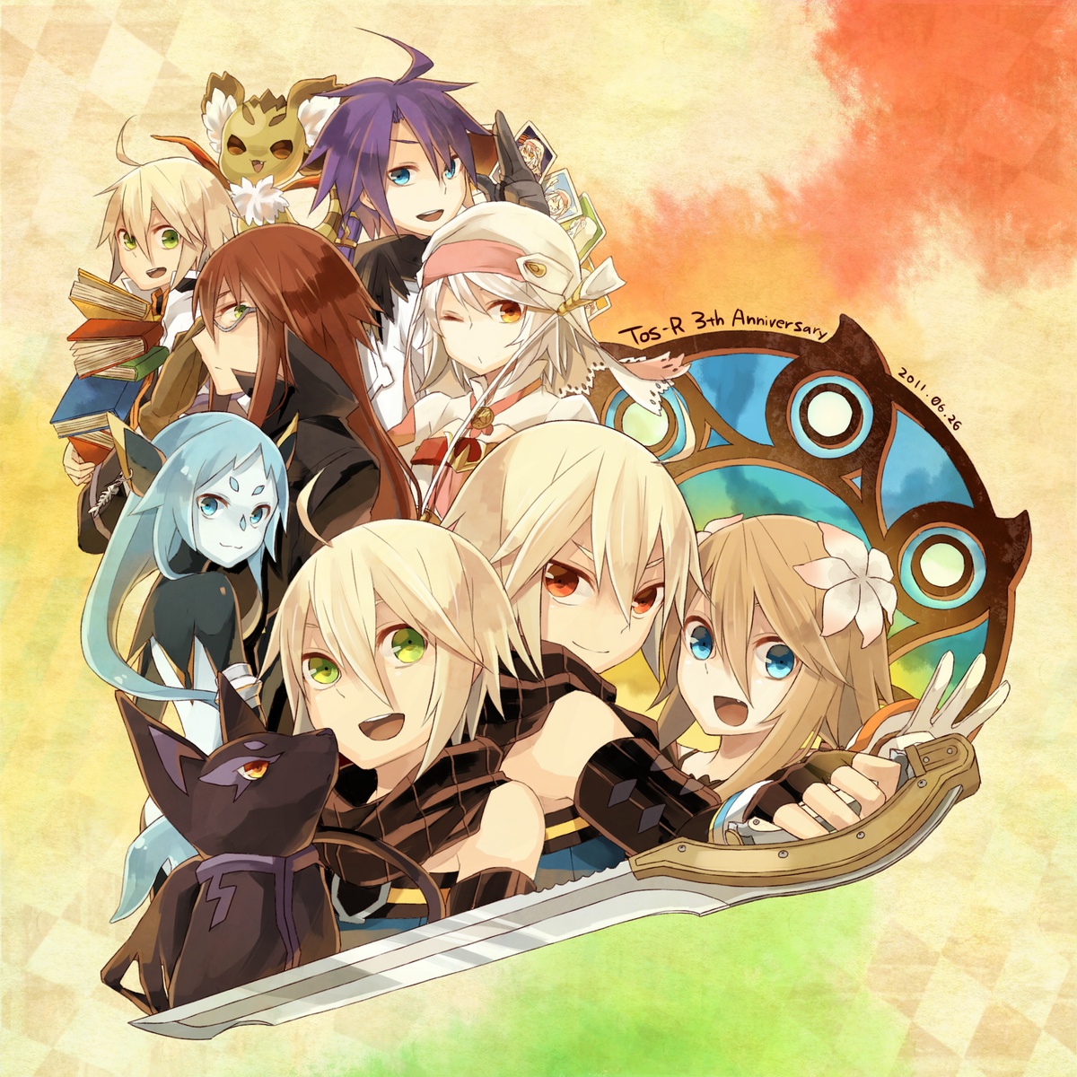 marta lualdi, emil castagnier, alice, decus, richter abend, and 2 more (tales of and 2 more) drawn