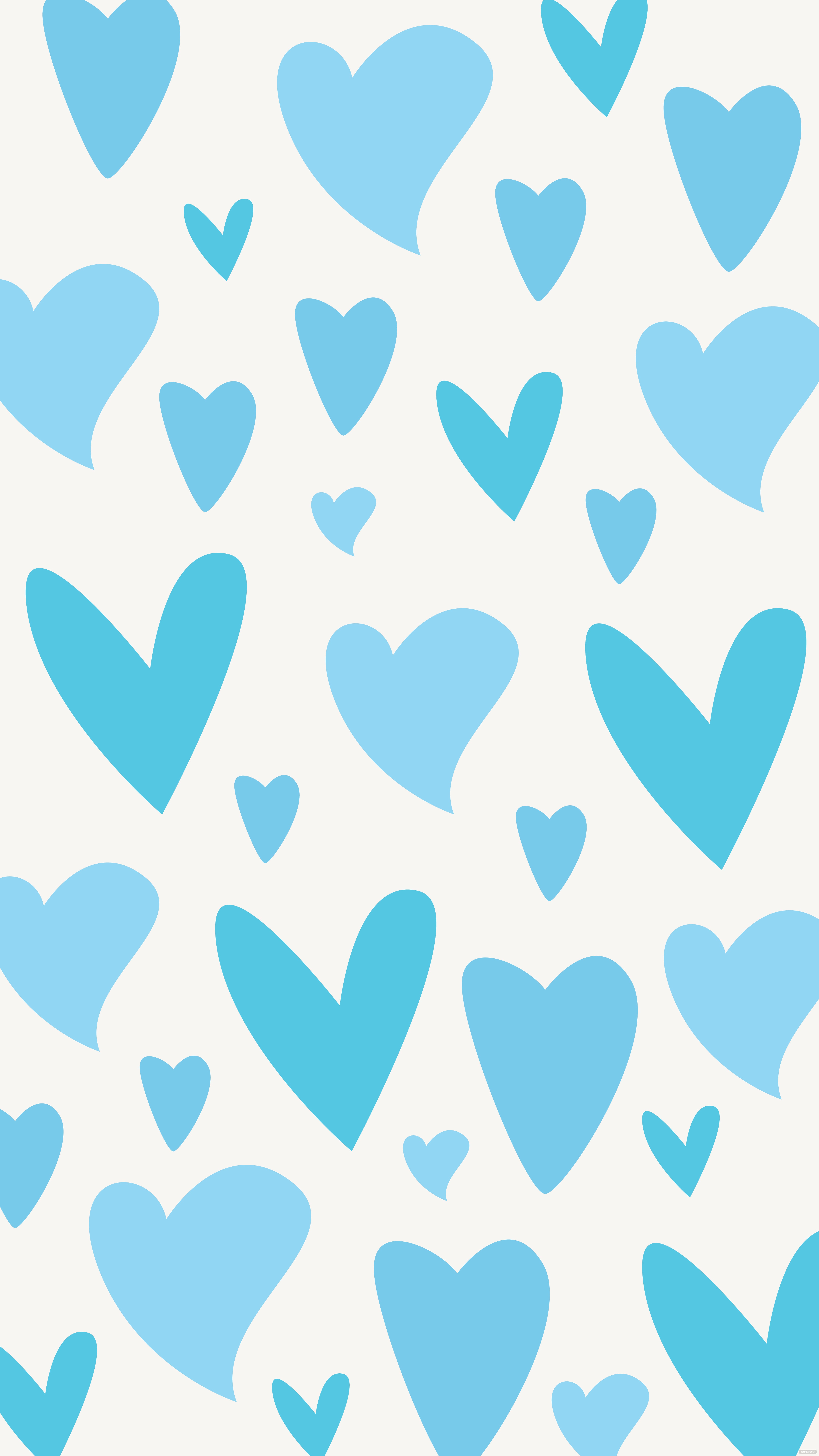 Free Pastel Blue Heart Background, Illustrator, JPG, SVG
