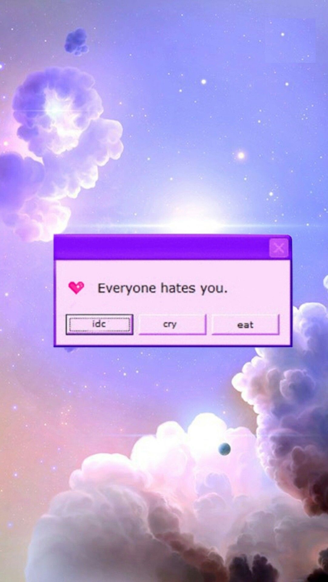 iPhone Purple Aesthetic Wallpaper