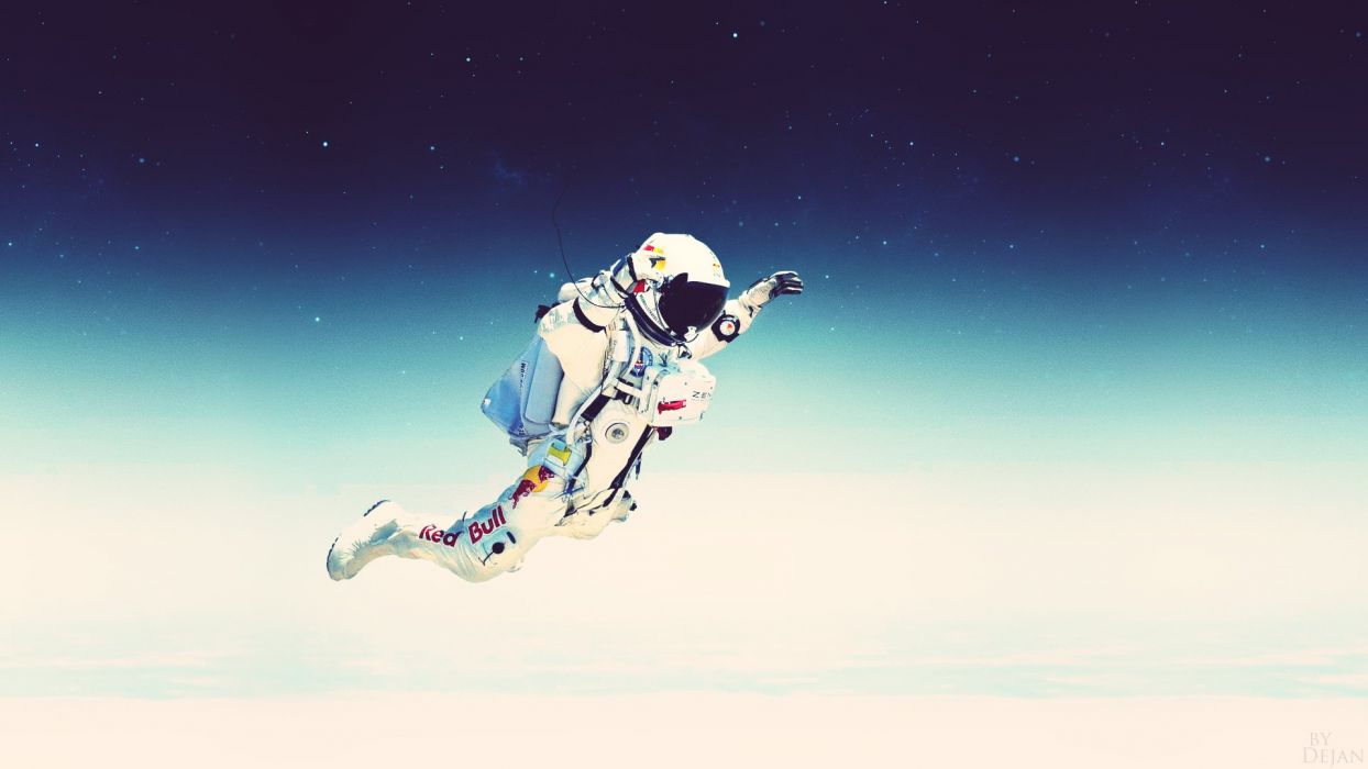 Jump stratosphere Felix space wallpaperx1080