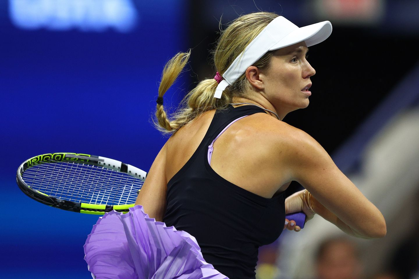 Collins holds off Cornet; faces Sabalenka in US Open fourth round