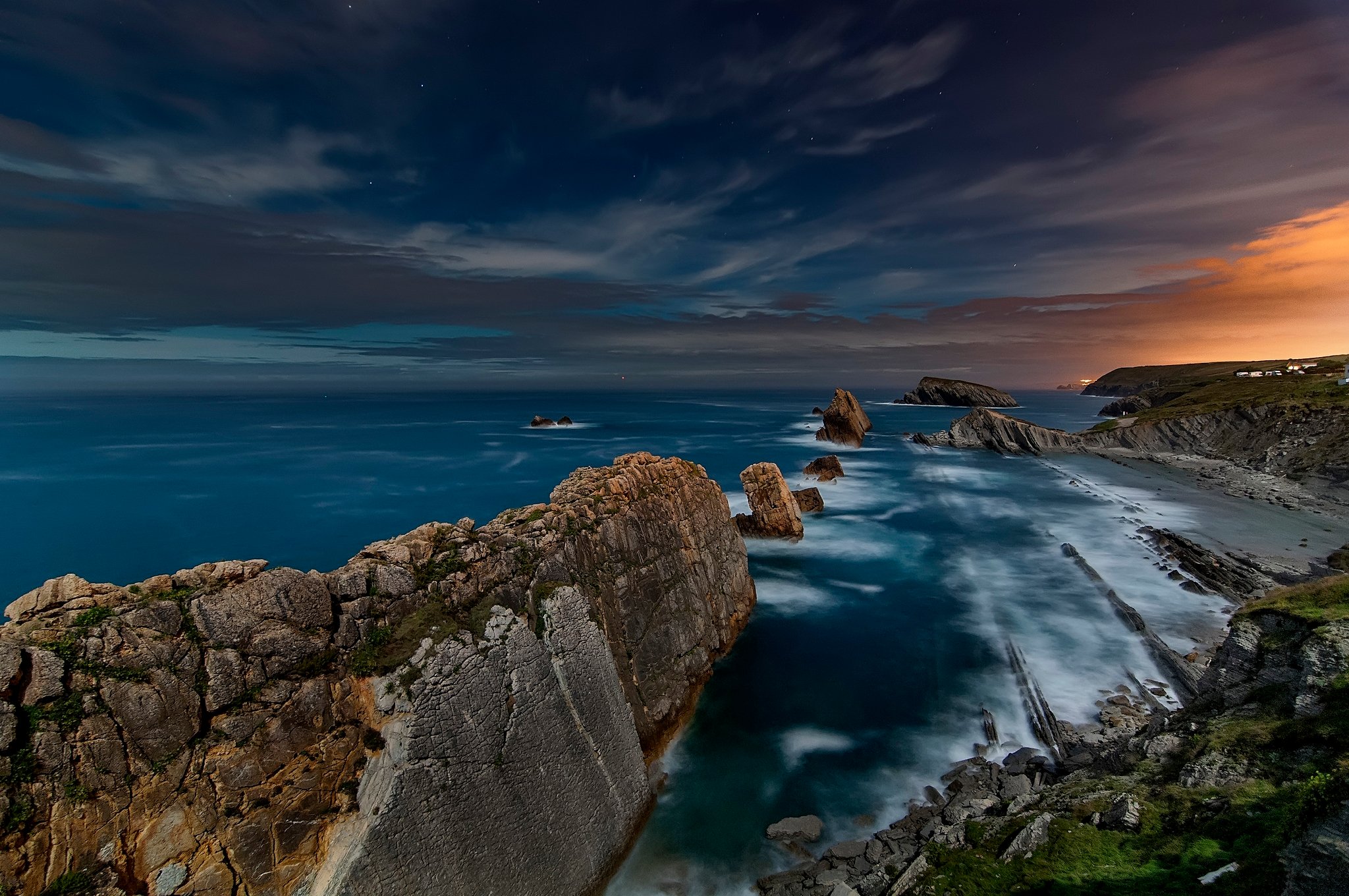 Coast of Cantabria, Spain