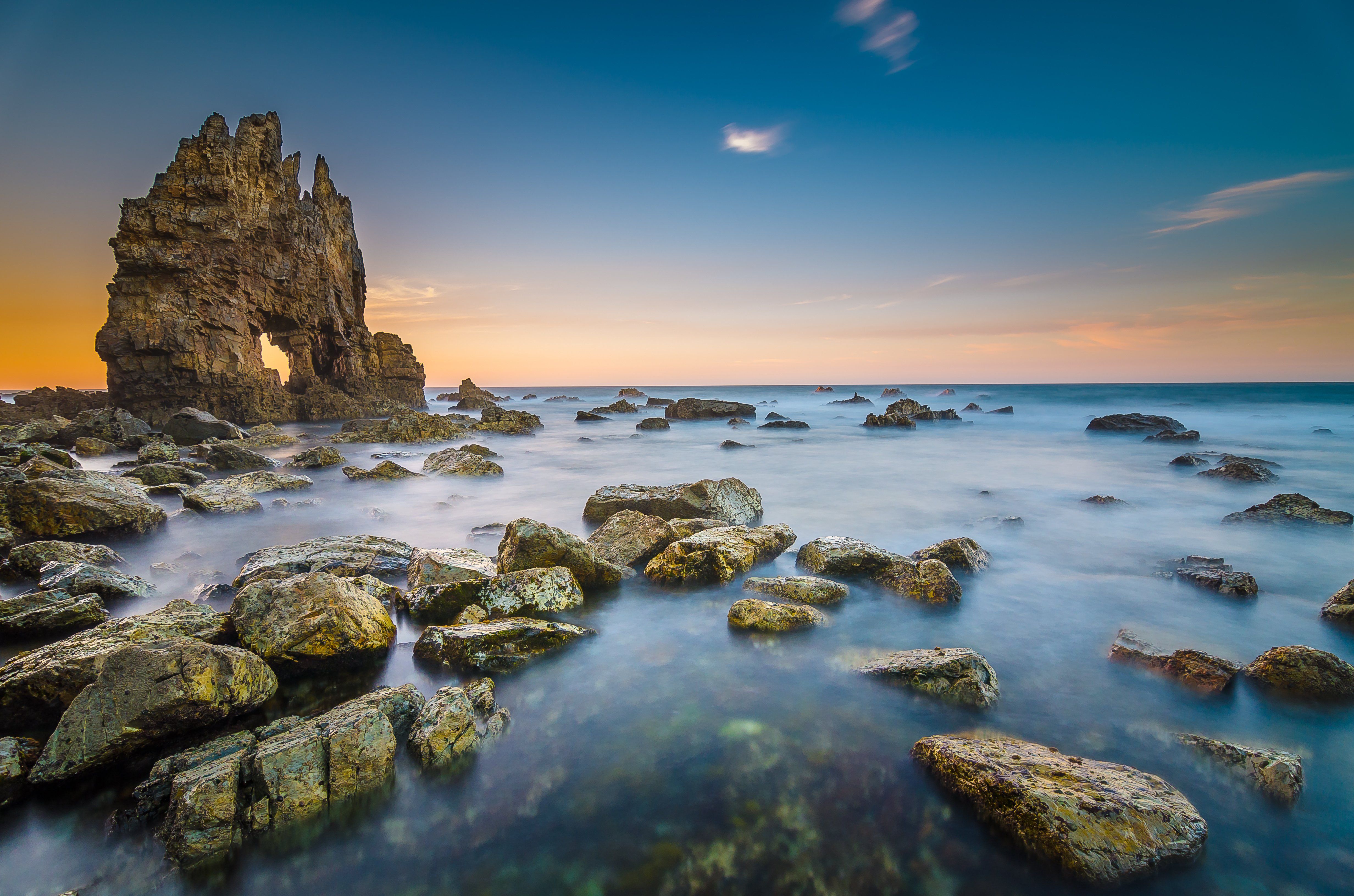 costa, De, Cantabria, Spain, Beach, Shore, Coast, Ocean, Sea Wallpaper HD / Desktop and Mobile Background
