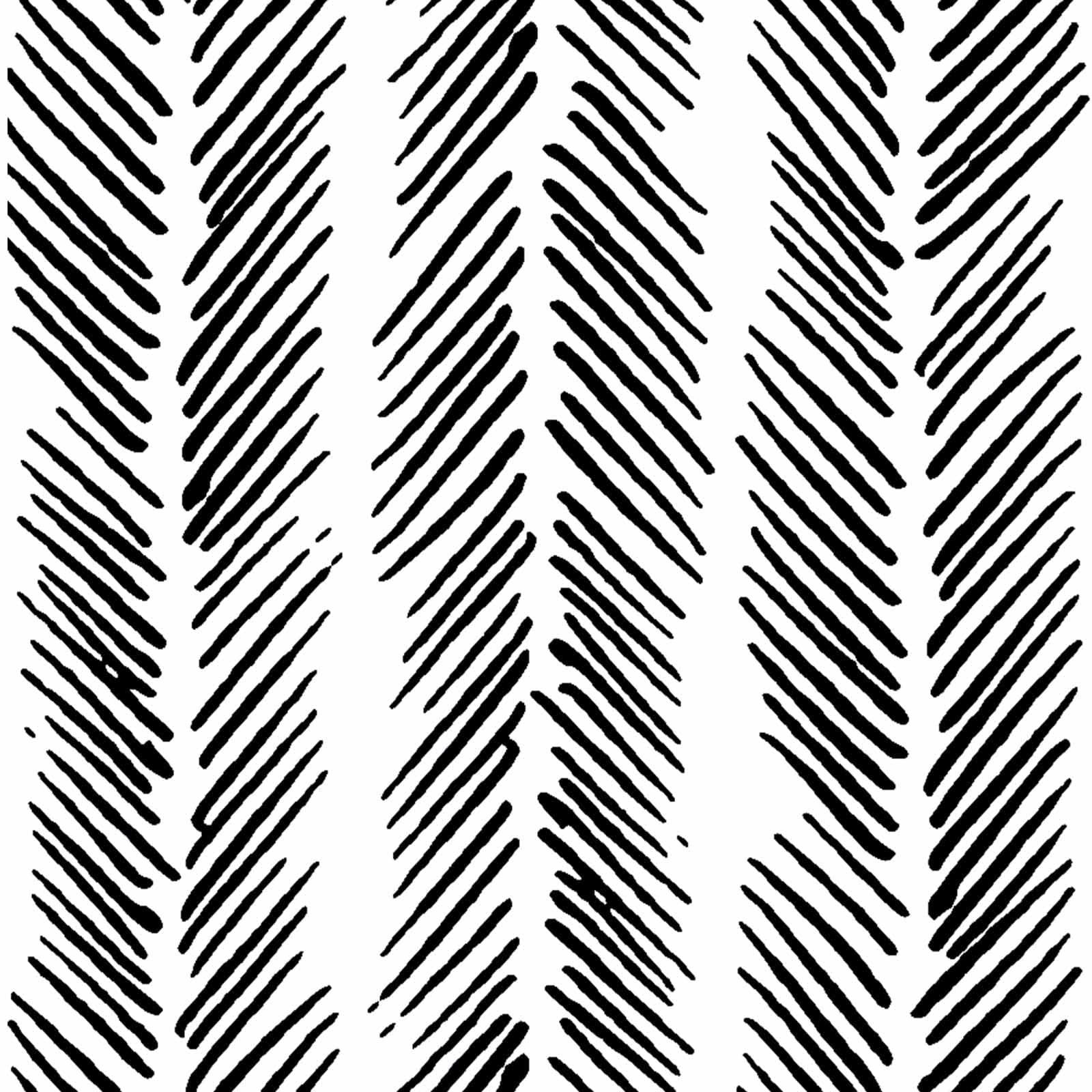Abyssaly Boho Wallpaper Peel and Stick Wallpaper Black and White 17.71 X 118 Herringbone Removable Modern Stripe Wallpaper Halloween Decorations Wallpaper for Bedroom Laundry Room, Home & Kitchen