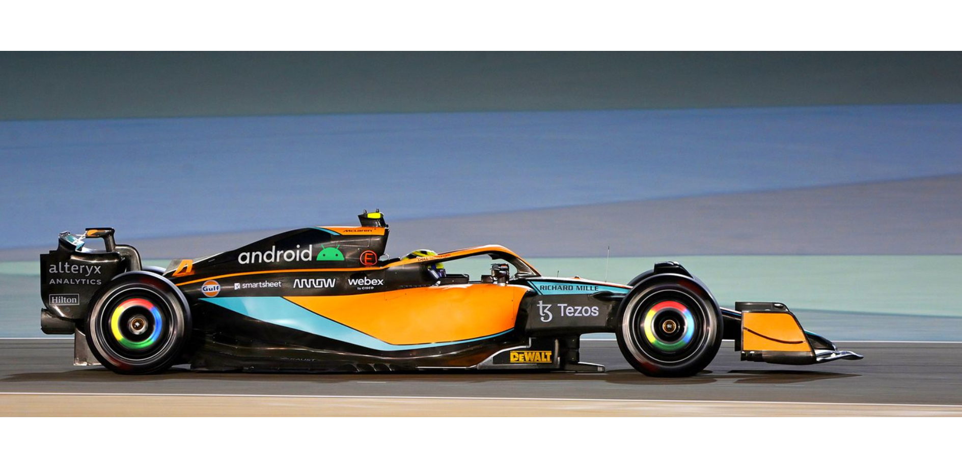 The New McLaren Racing Formula 1 Car Will Have Chrome Accented Wheels Thanks To A New Partnership With Google.net News