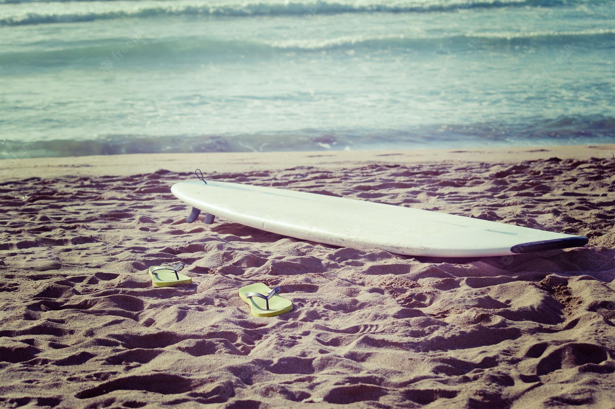 Vintage Surfboard Picture