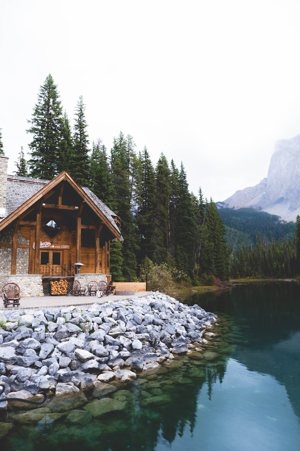Lake House Picture. Download Free Image