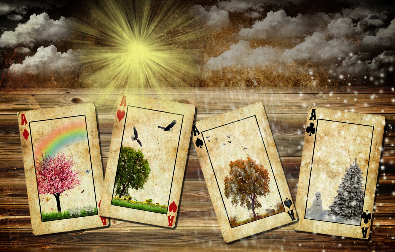 Summer Winter Fall And Spring Wallpapers - Wallpaper Cave