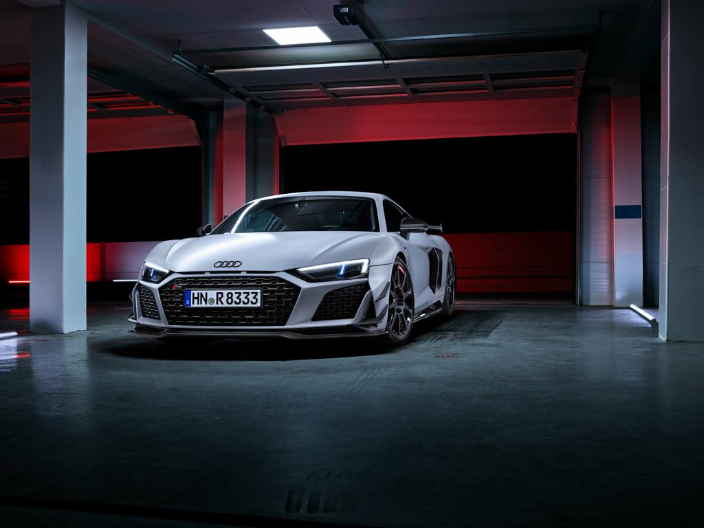 Audi R8 Silber 2023