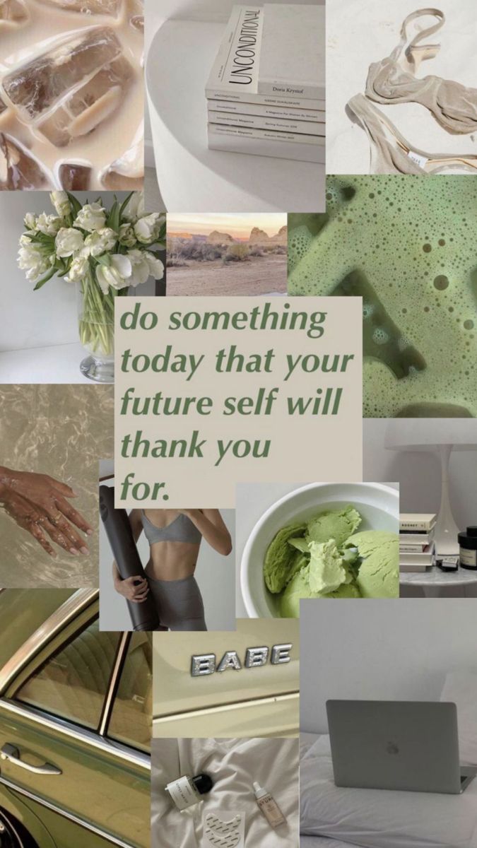 random inspo. Aesthetic iphone wallpaper, Vision board wallpaper, Green aesthetic