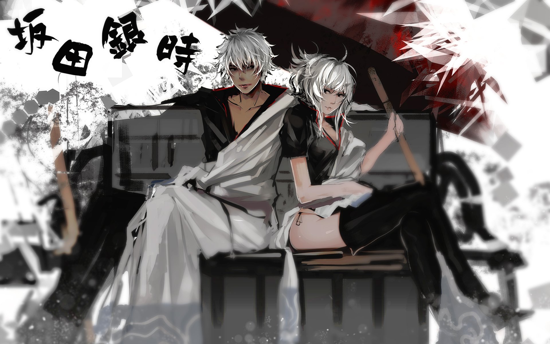 anime gintama sakata gintoki Wallpaper HD / Desktop and Mobile Background