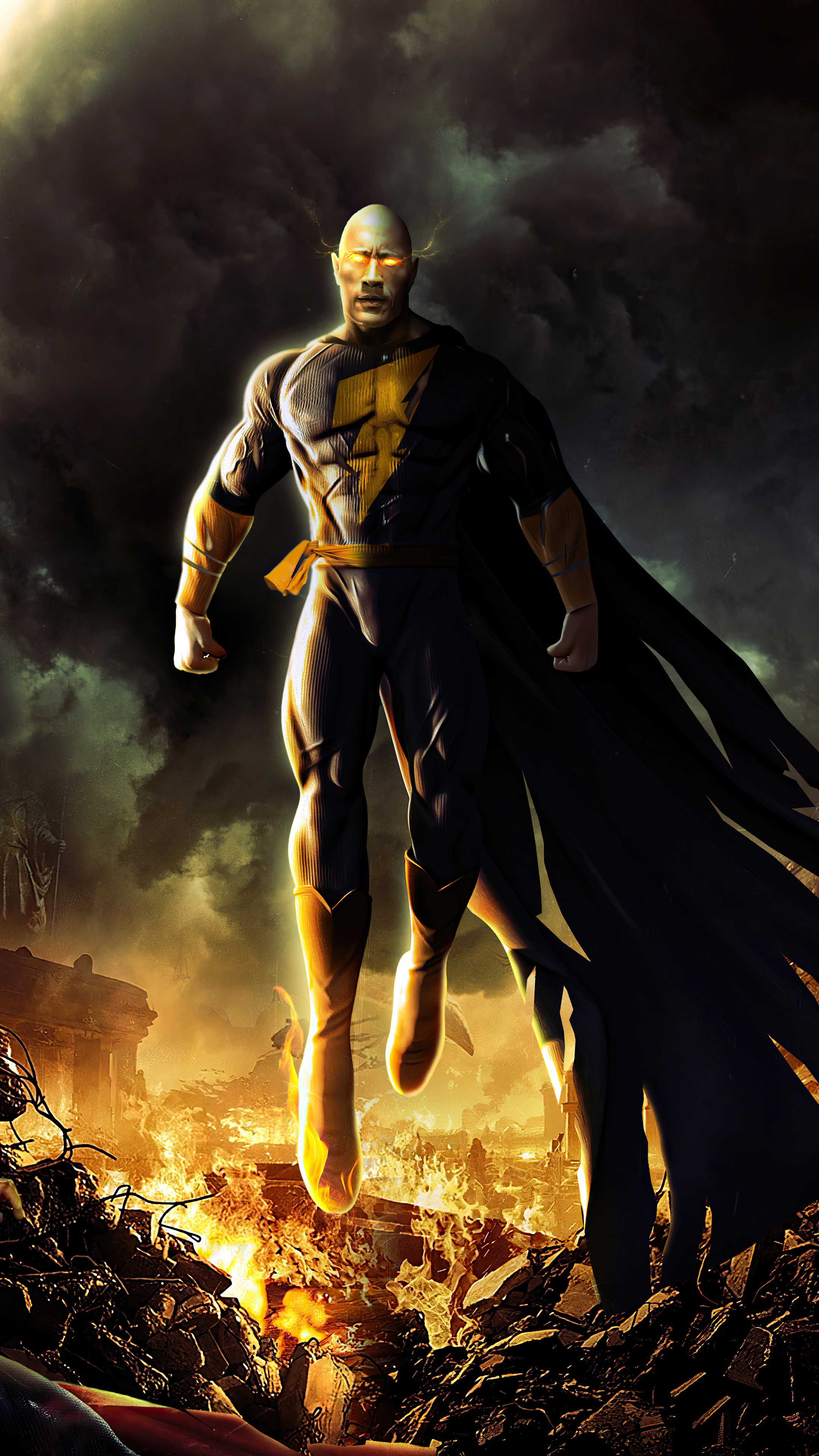 Black Adam Wallpaper  Download to your mobile from PHONEKY