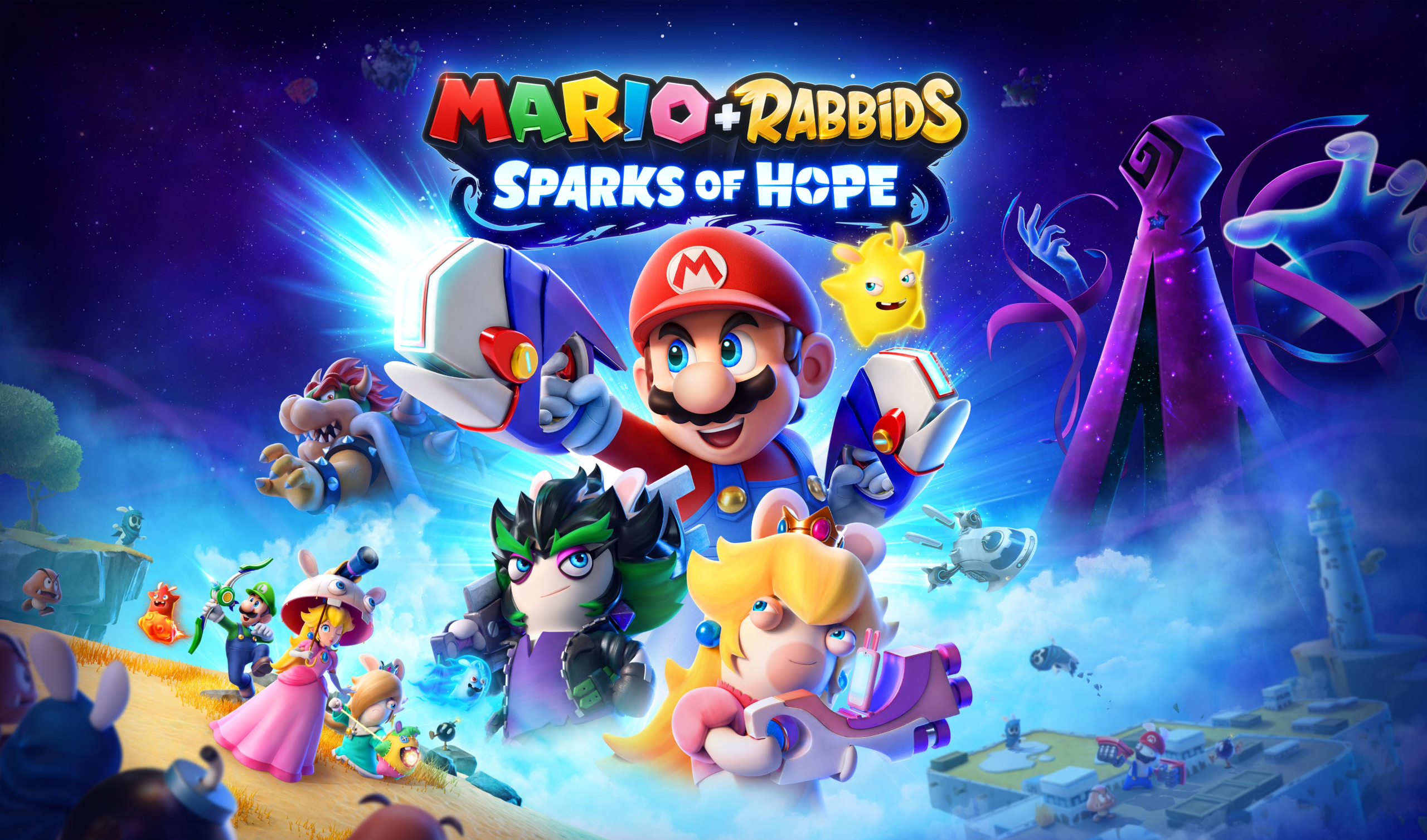 Mario + Rabbids Sparks of Hope HD Wallpaper and Background