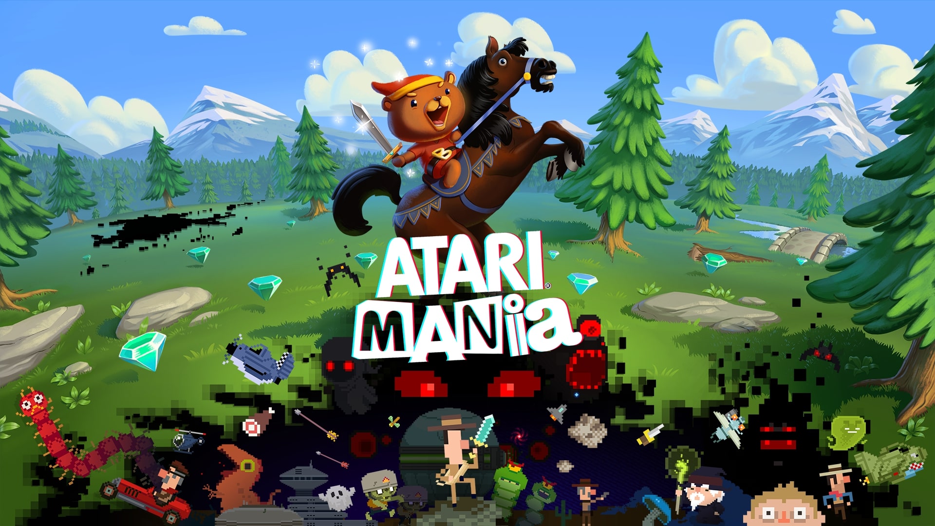 Atari Mania is WarioWare, but with iconic Atari classics