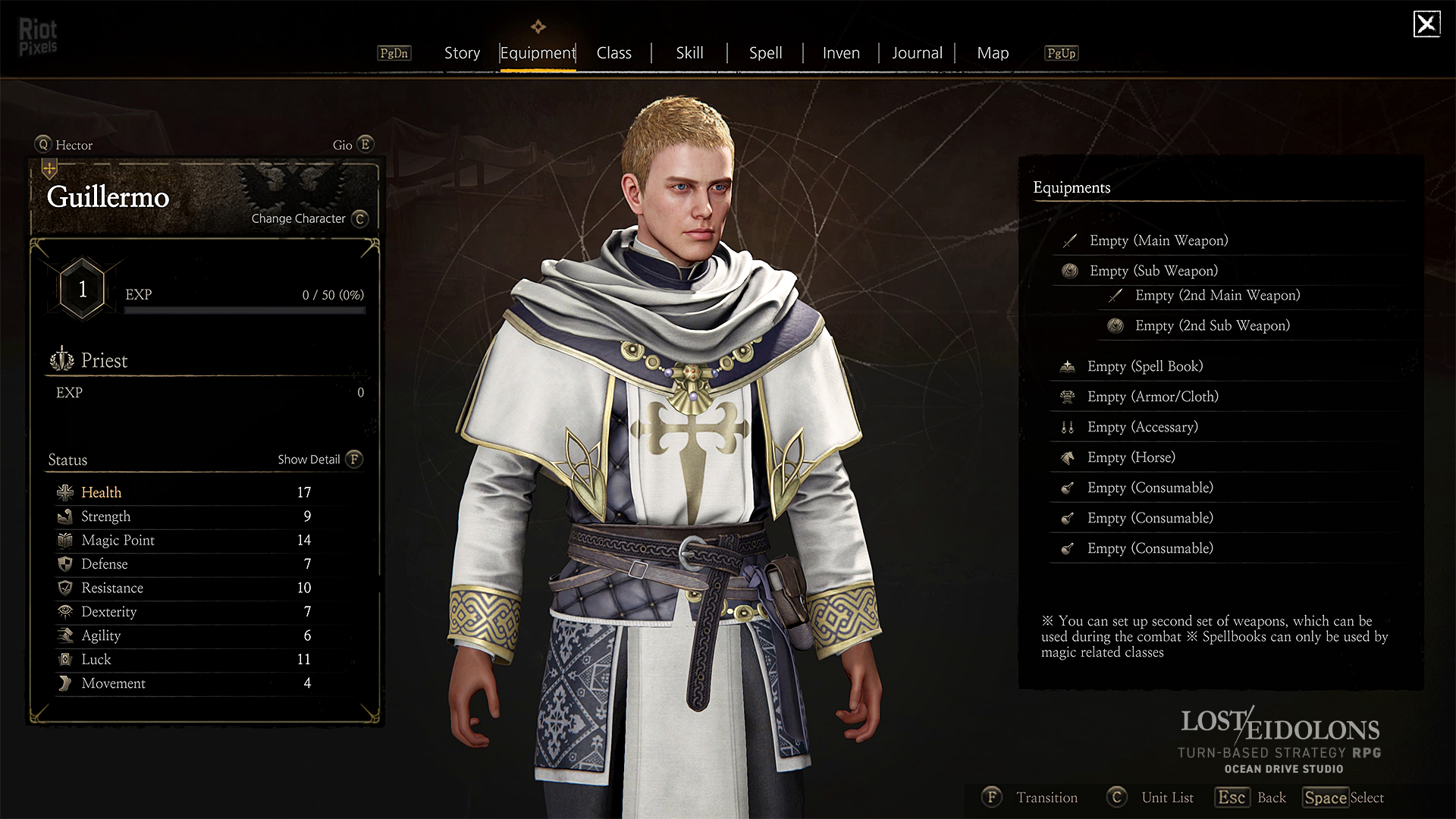 Lost Eidolons screenshots at Riot Pixels, image