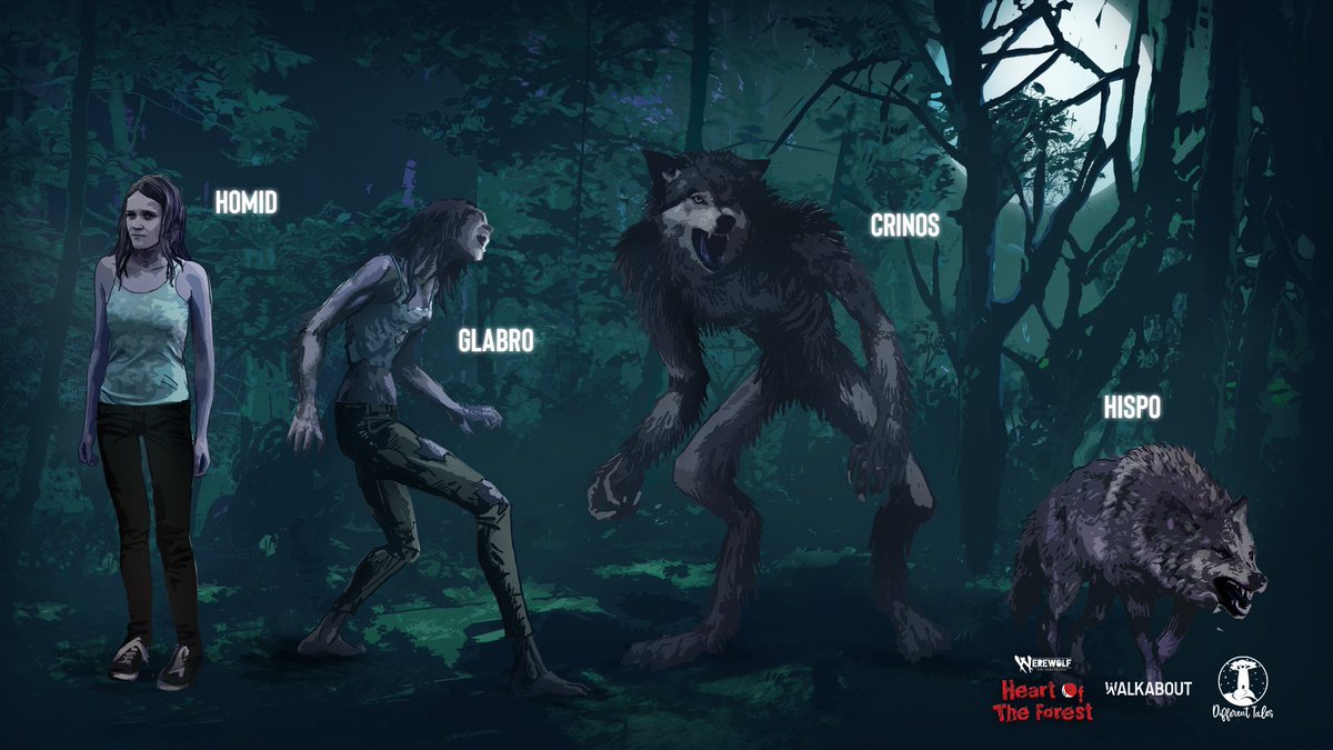 World of Darkness en Twitter: Werewolf: The Apocalypse of the Forest was the first game developed together with WTA 5th Edition guidelines, making it a great first point of entry