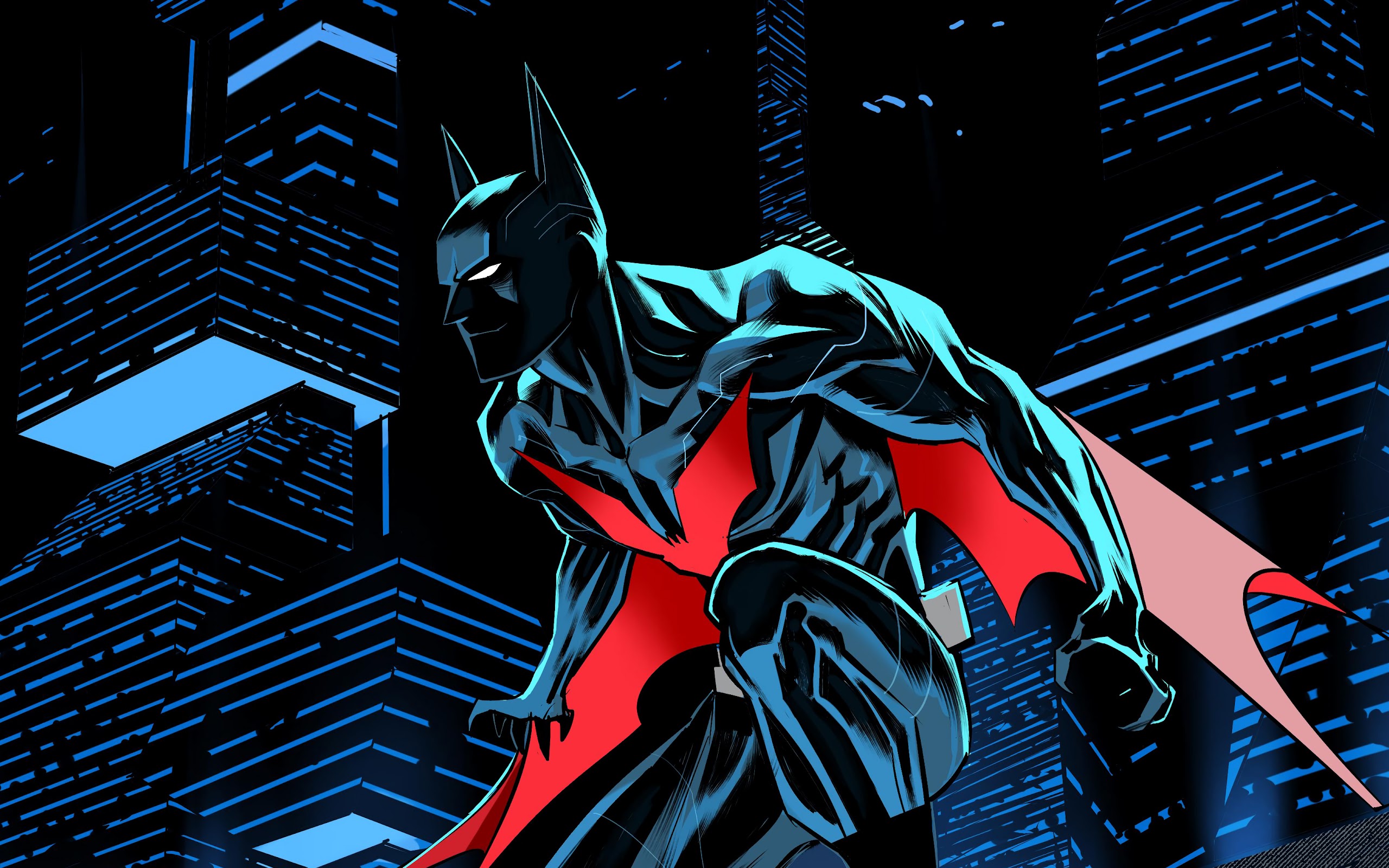 Batman Beyond 4K Wallpaper Free Batman Beyond 4K Background