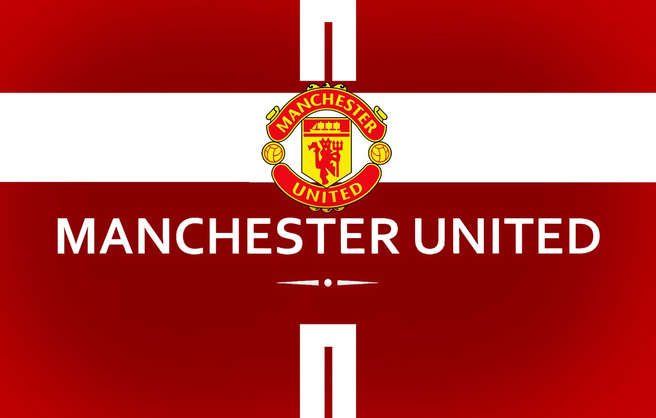 Wallpaper wallpaper, sport, logo, football, Manchester United image for desktop, section спорт