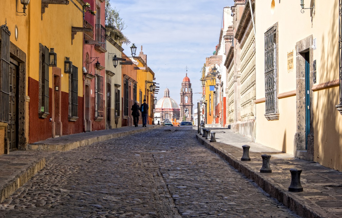 Wallpaper the city, Mexico, Mexico, San Miguel de Allende image for desktop, section город
