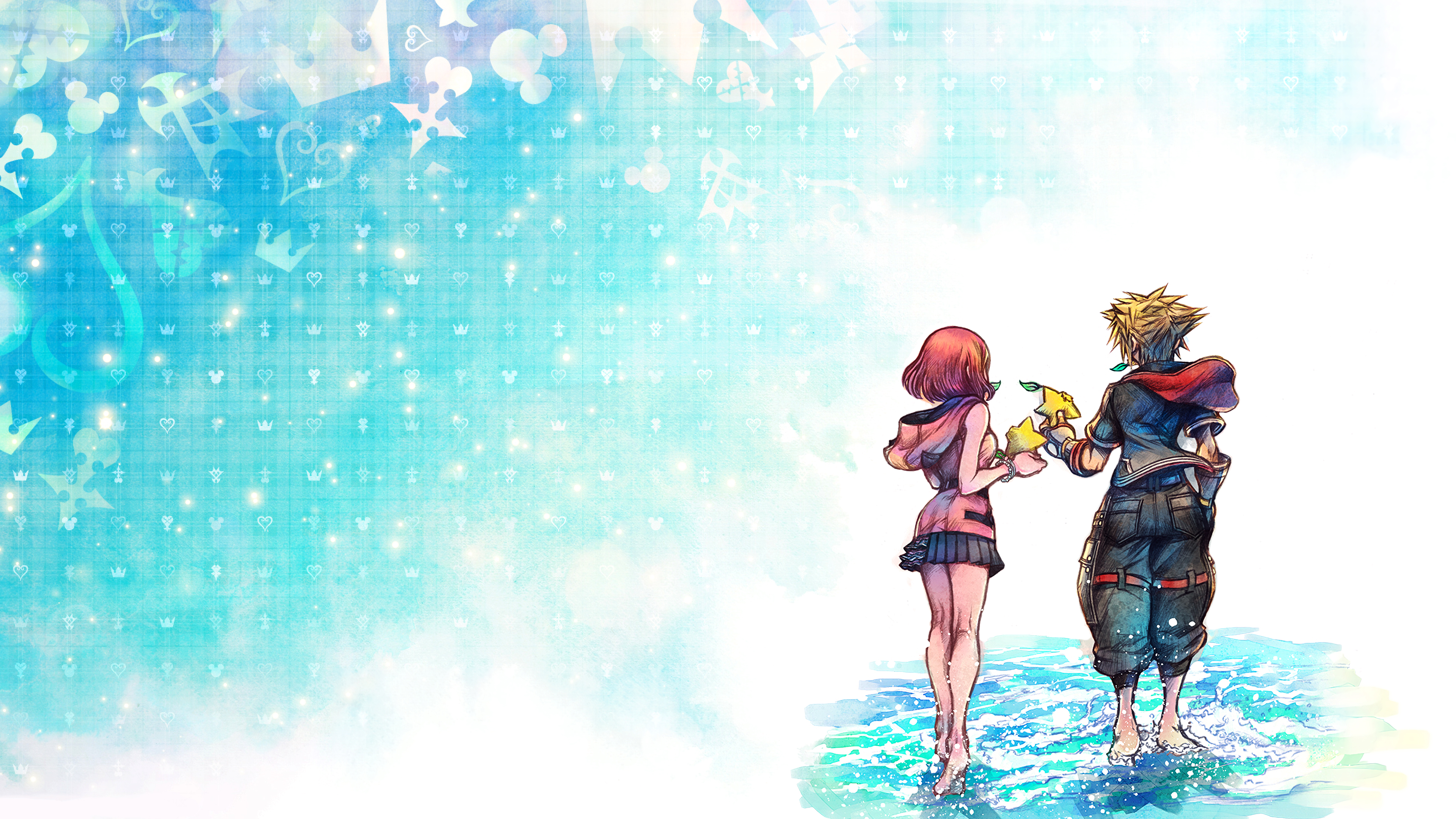 New Kingdom Hearts 3 ReMind DLC Theme Artwork As a 4k Wallpaper