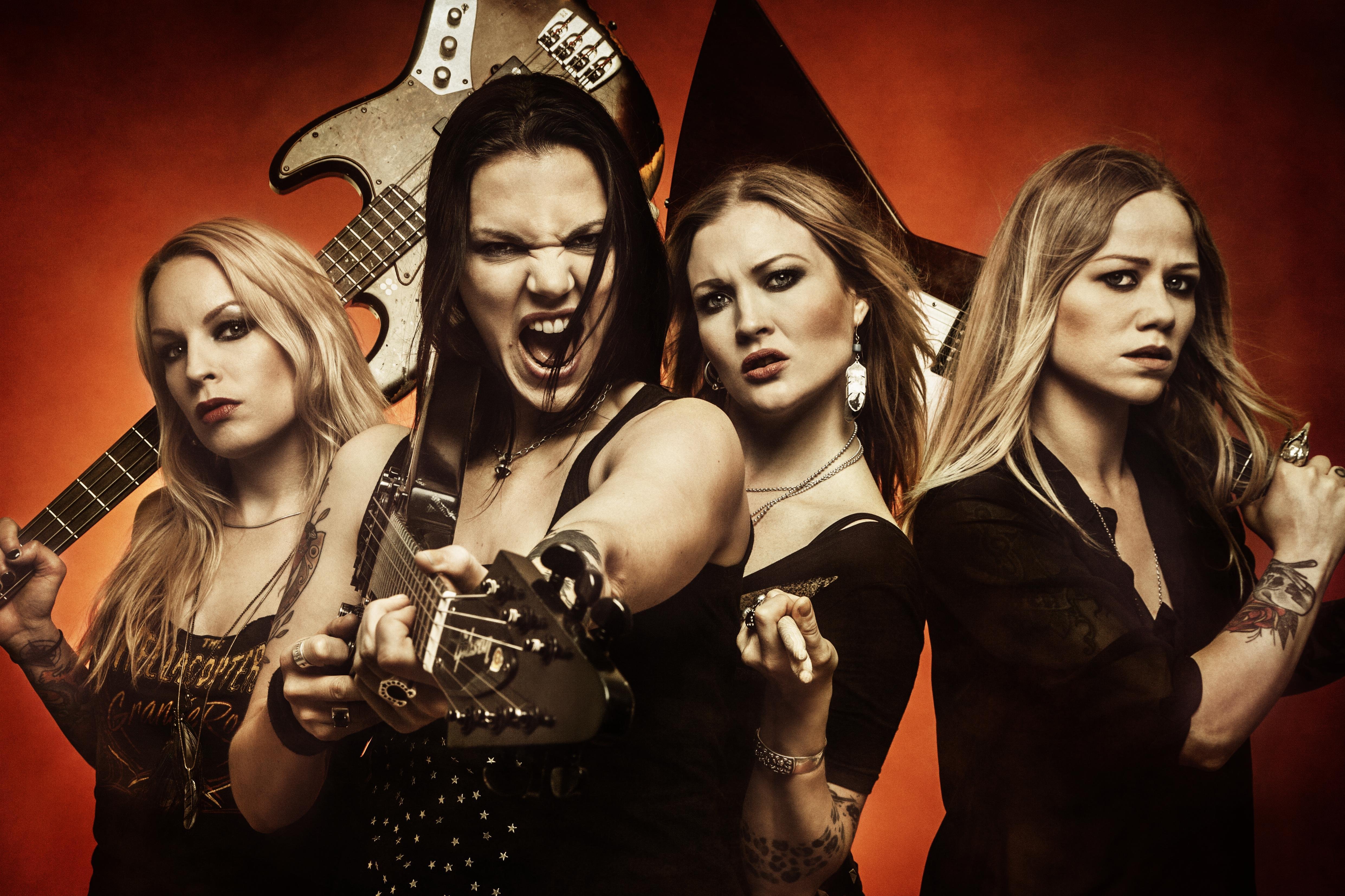 crucified, Barbara, Thrash, Metal, Hard, Rock, Girls, Heavy, 1 Wallpaper HD / Desktop and Mobile Background