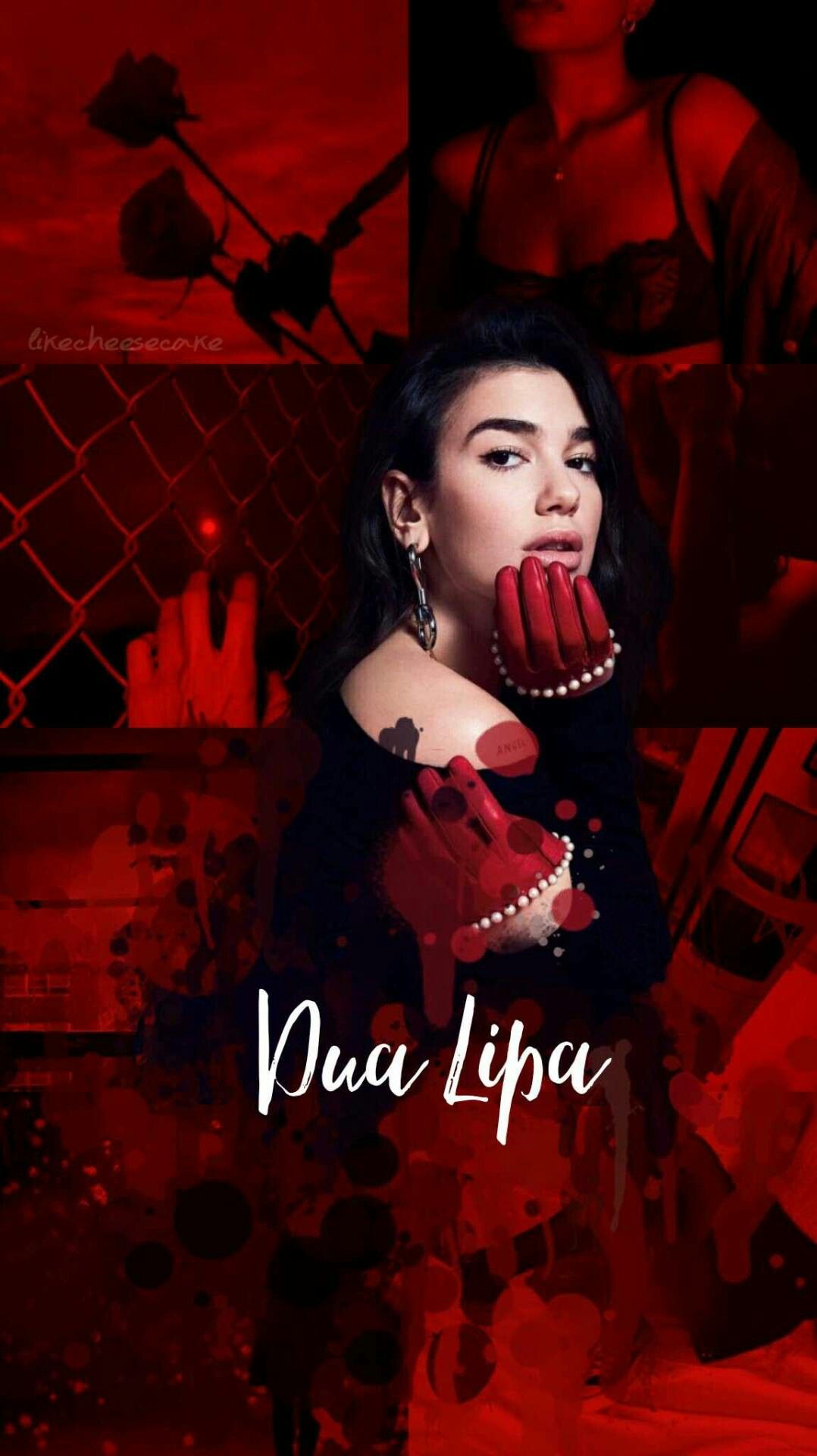 dua lipa aesthitc red lockscreen wallpaper #hotterthanhell. Lipa, Dua, Dua lipa concert