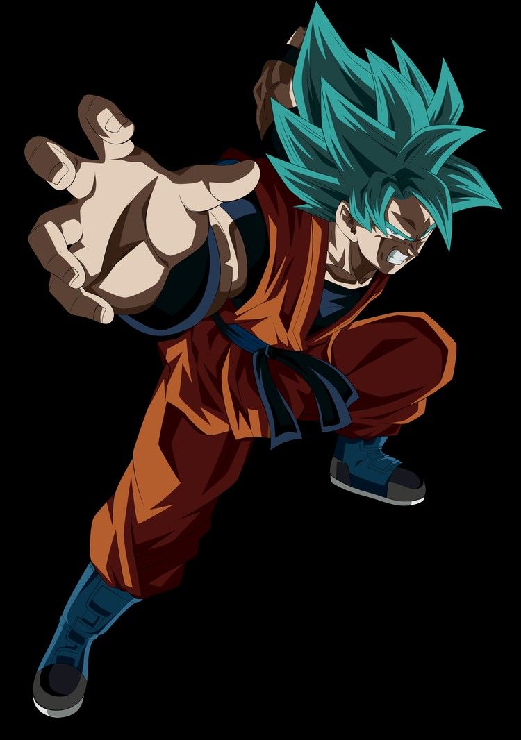 Goku CC Super Saiyajin Blue BySSJROSE890. Dibujos, Arte de marvel, Dragon ball