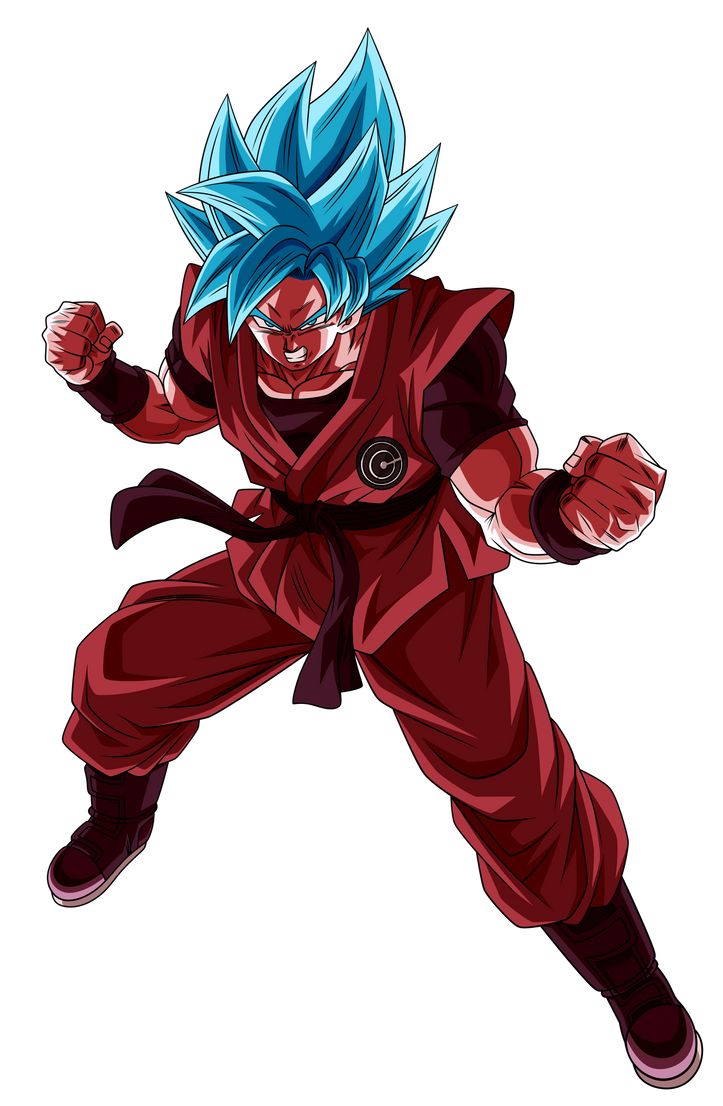 Goku (CC) SSJB Kaioken x20 (UCS Palette). Dragon ball, Anime dragon ball, Dragon ball image