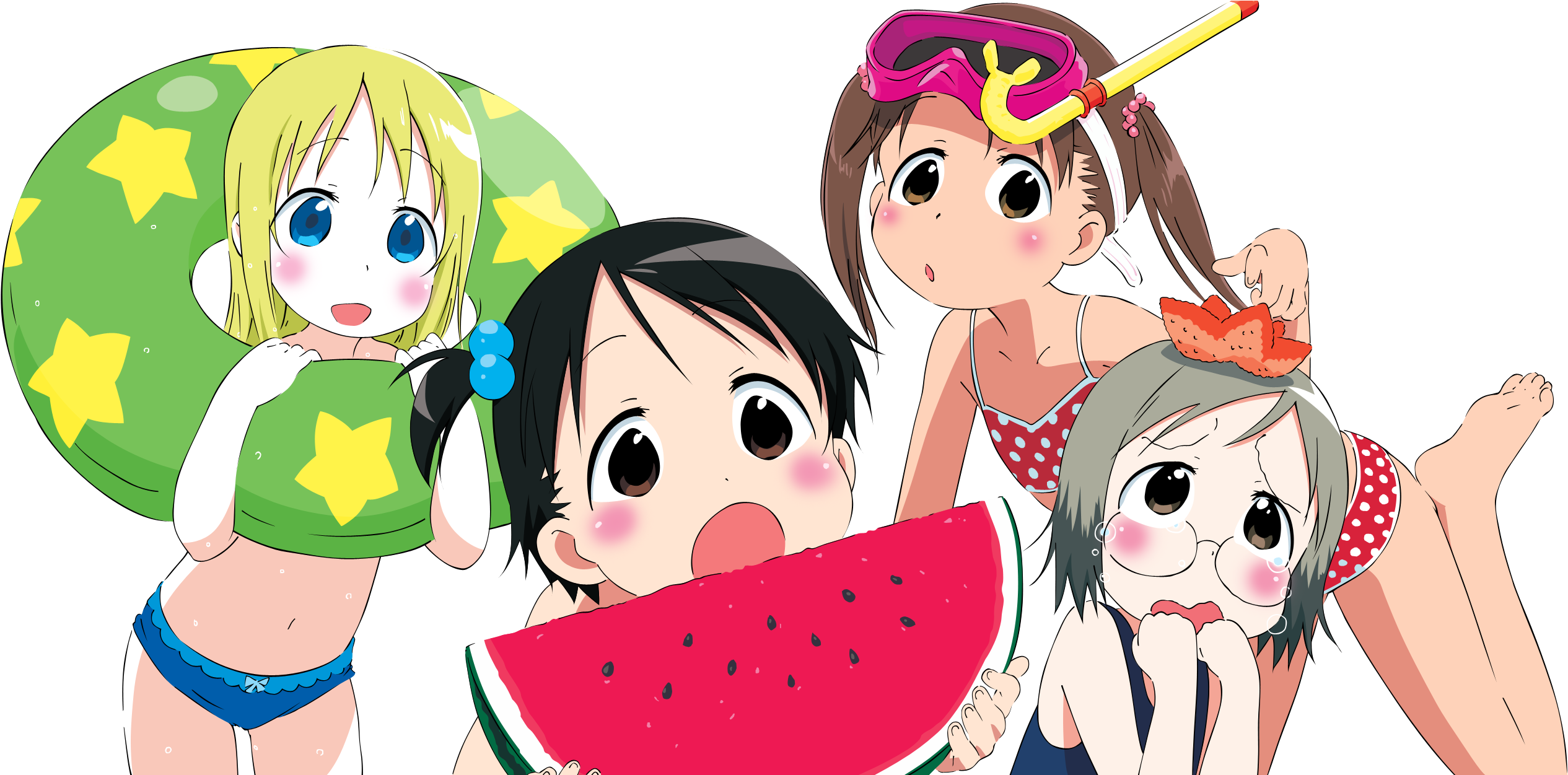 Download HD Ichigo Mashimaro Wallpaper HD Marshmallow Transparent PNG Image